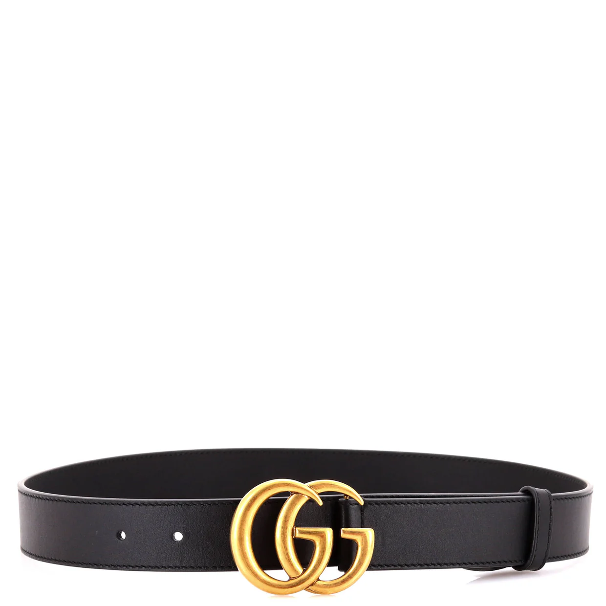 GG Marmont Belt Leather Thin 75 - Deep Luxury