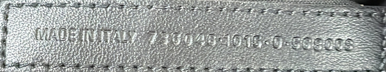 Neo Cagole City Bag Crocodile Embossed with Crystals Small - Deep Luxury