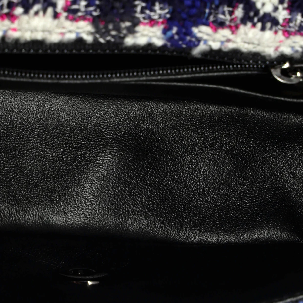 Classic Single Flap Bag Quilted Tweed Mini - Deep Luxury