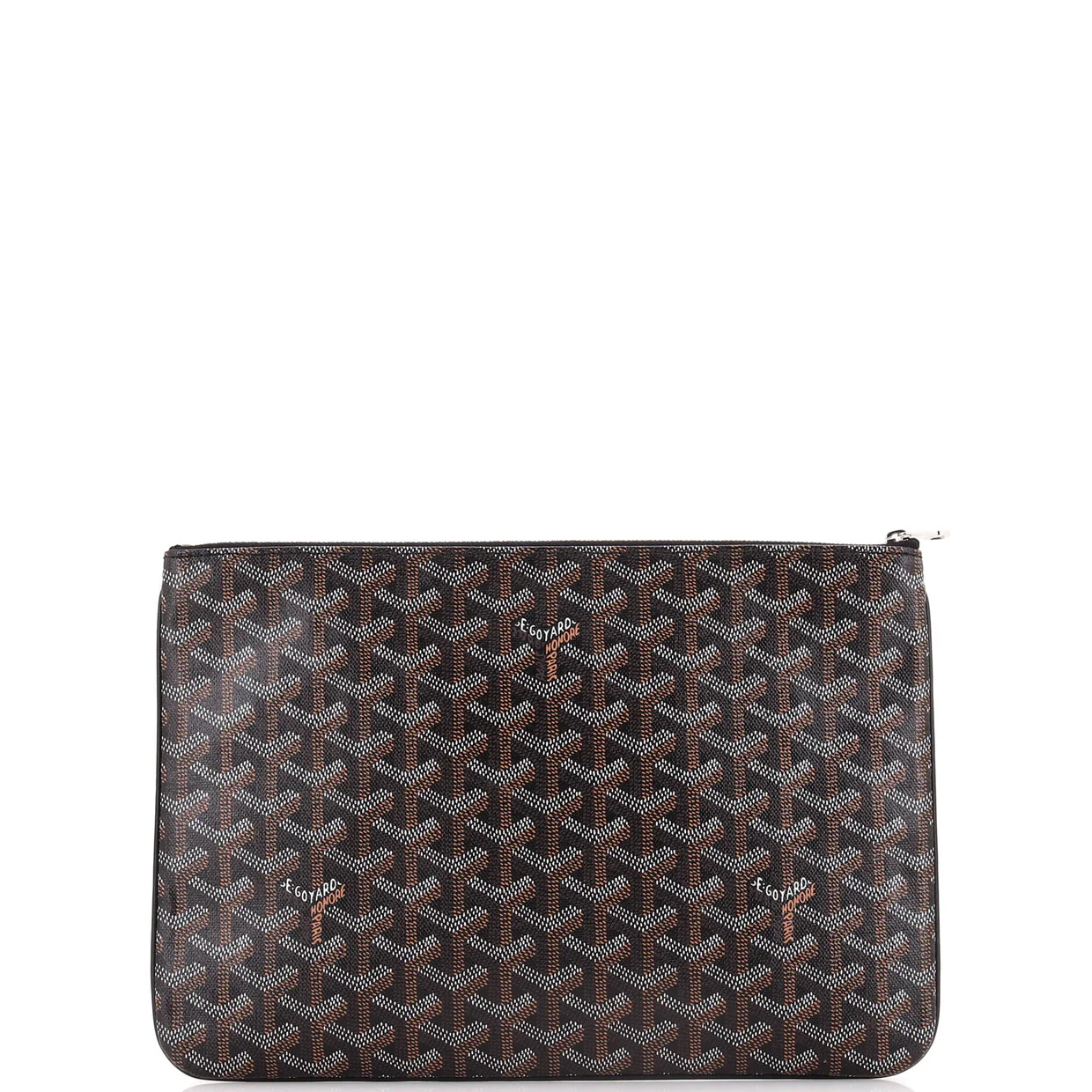 Senat Zip Pouch Coated Canvas MM - Deep Luxury