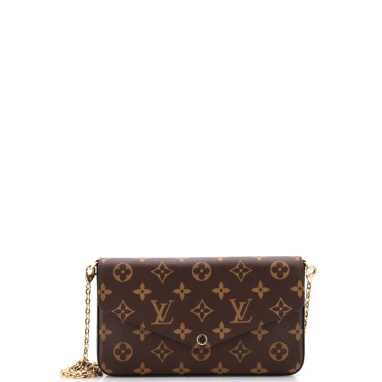 Felicie Pochette Monogram Canvas - Deep Luxury