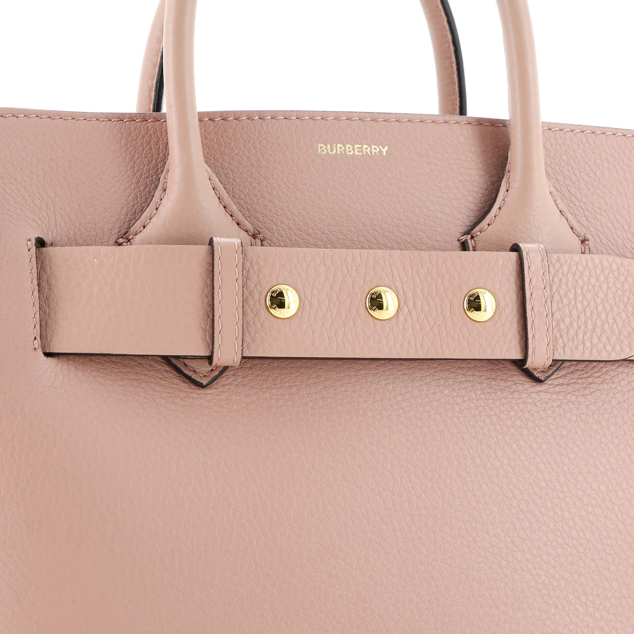 Belt Tote Leather Medium - Deep Luxury