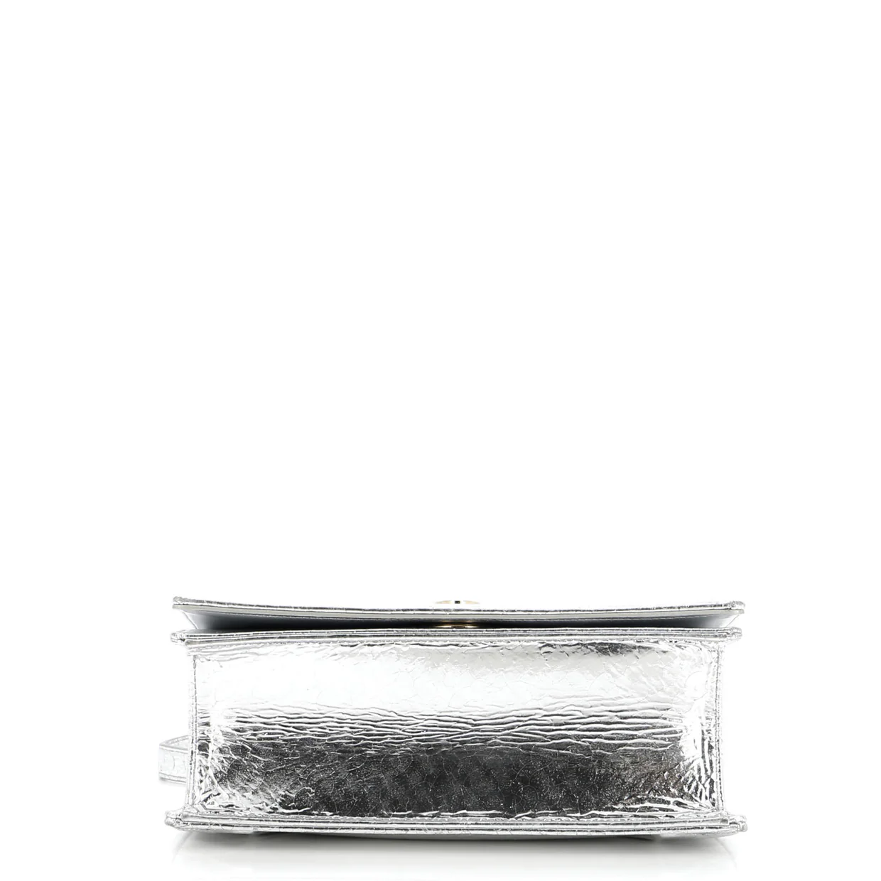 Diorama Flap Bag Crackled Deerskin Medium - Deep Luxury