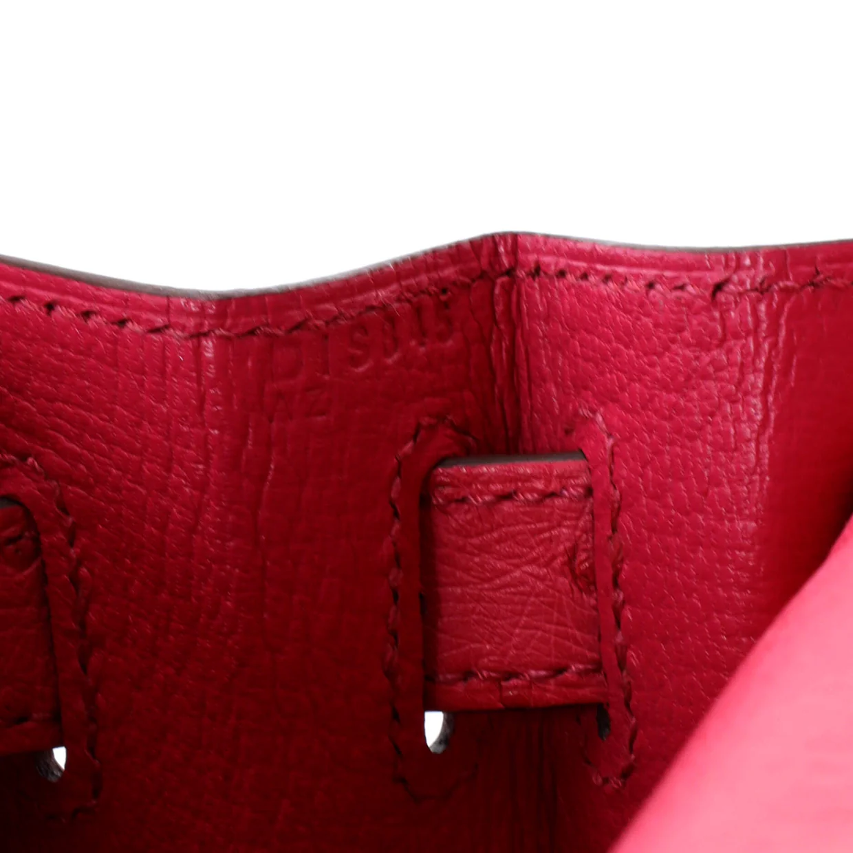 Kelly Handbag Rose Tyrien Ostrich with Palladium Hardware 28 - Deep Luxury