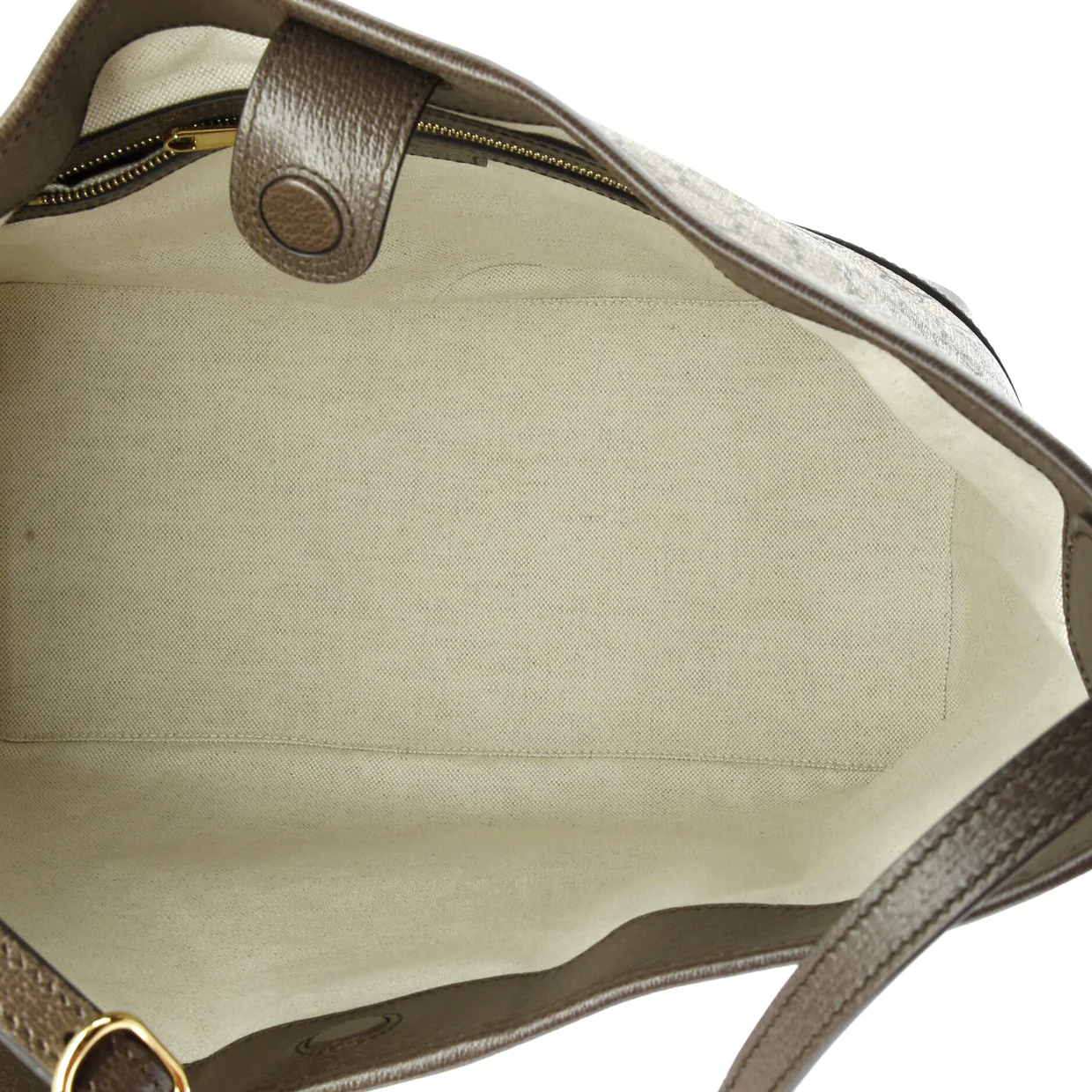 Ophidia Open Bucket Bag GG Coated Canvas with Leather Medium - Deep Luxury