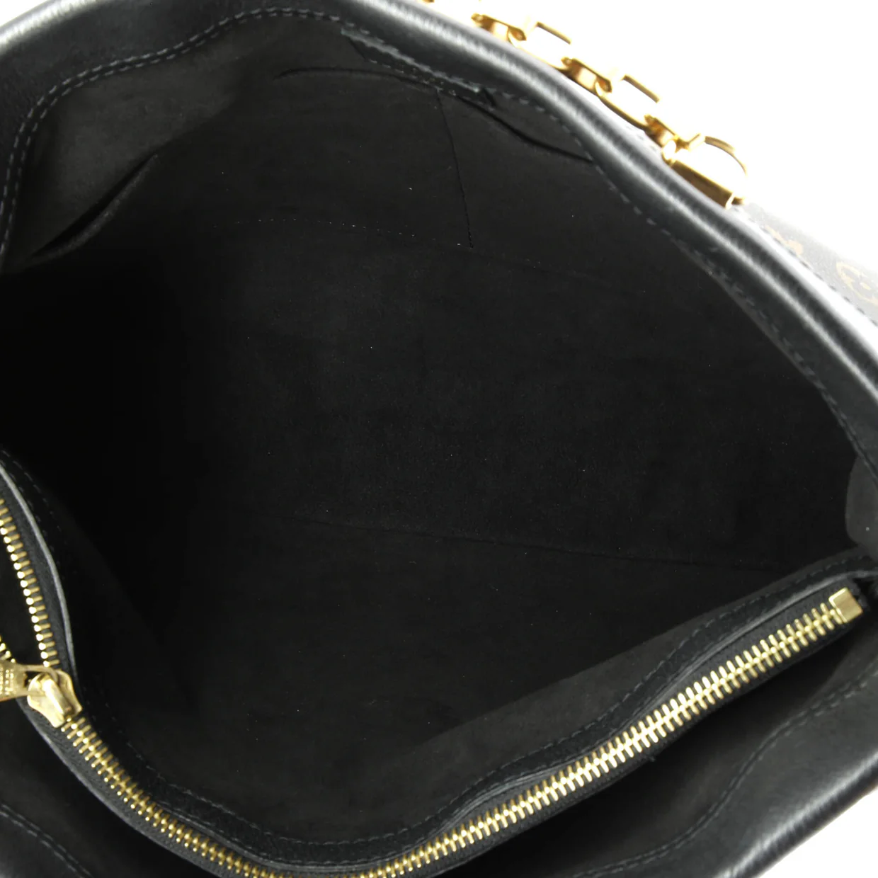 Pallas Shopper Monogram Canvas and Calfskin - Deep Luxury