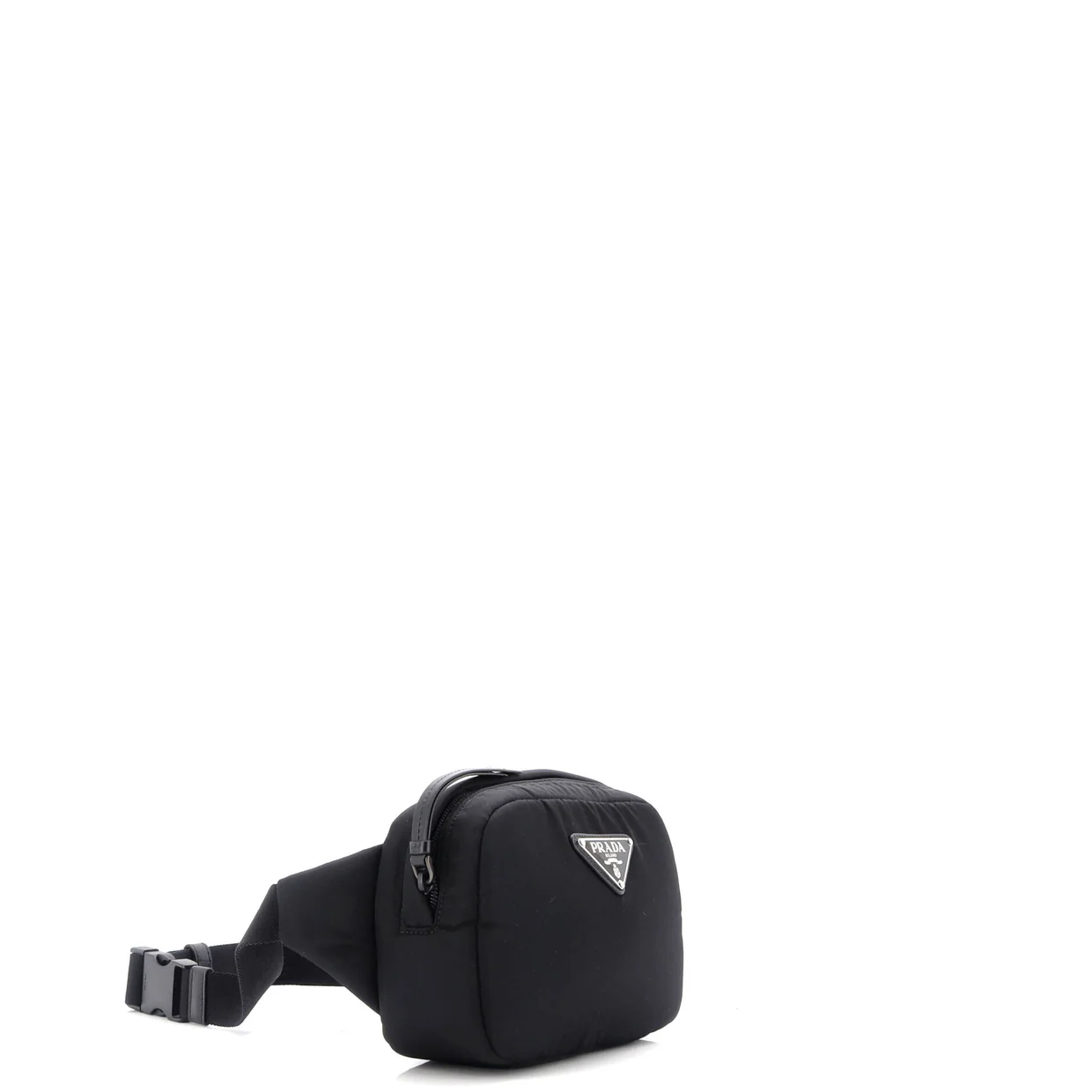 Padded Zip Belt Bag Tessuto - Deep Luxury