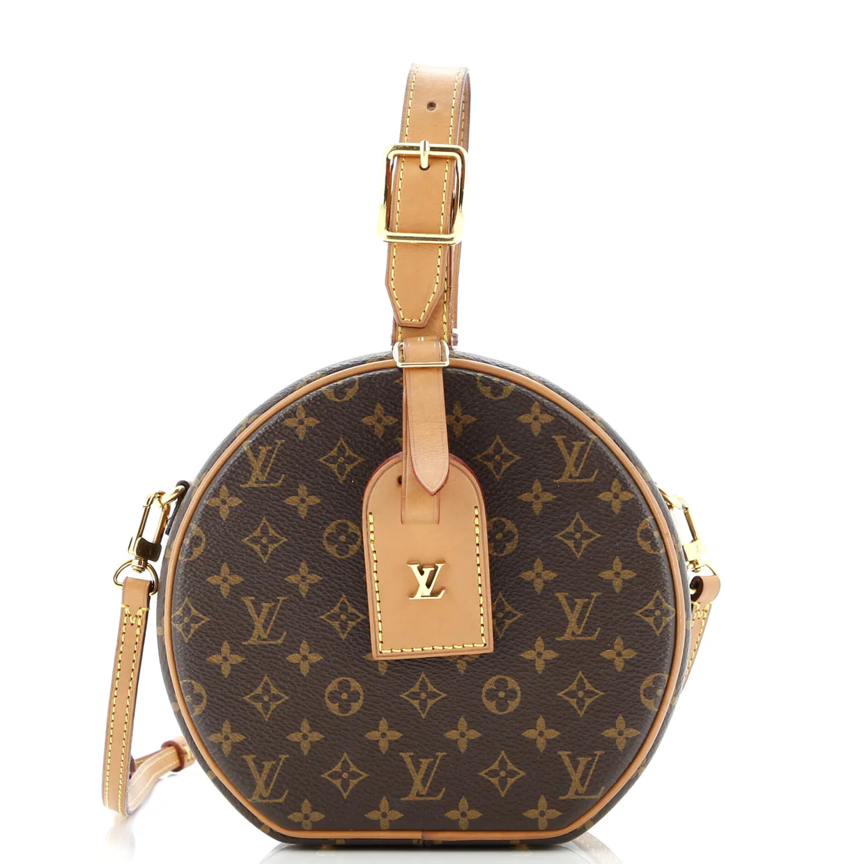 Petite Boite Chapeau Bag Monogram Canvas - Deep Luxury