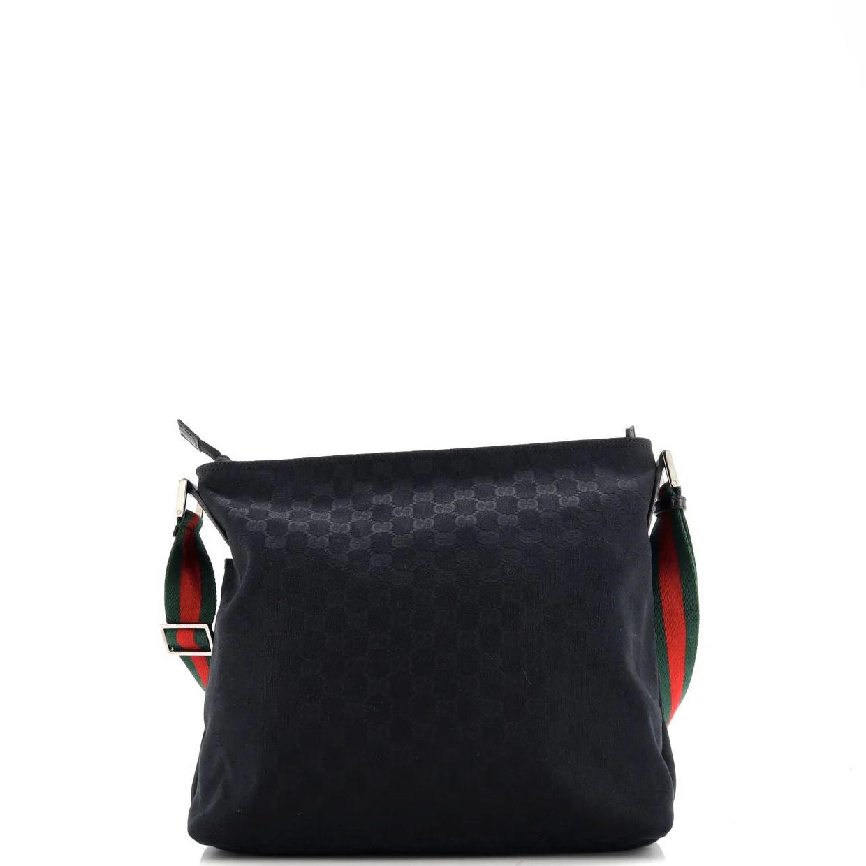 Front Pocket Web Messenger GG Canvas Medium - Deep Luxury