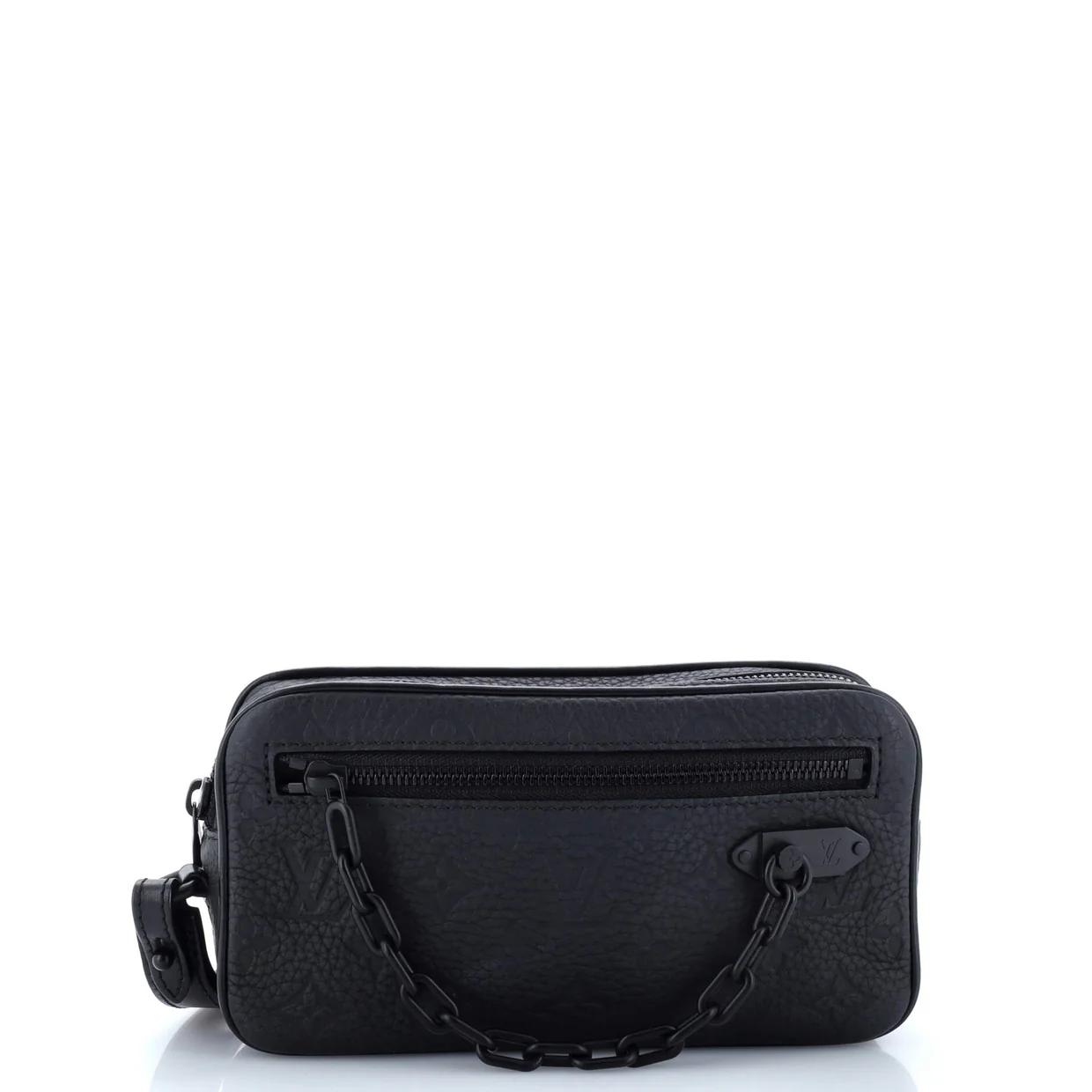 Solar Ray Pochette Volga Monogram Taurillon Leather - Deep Luxury