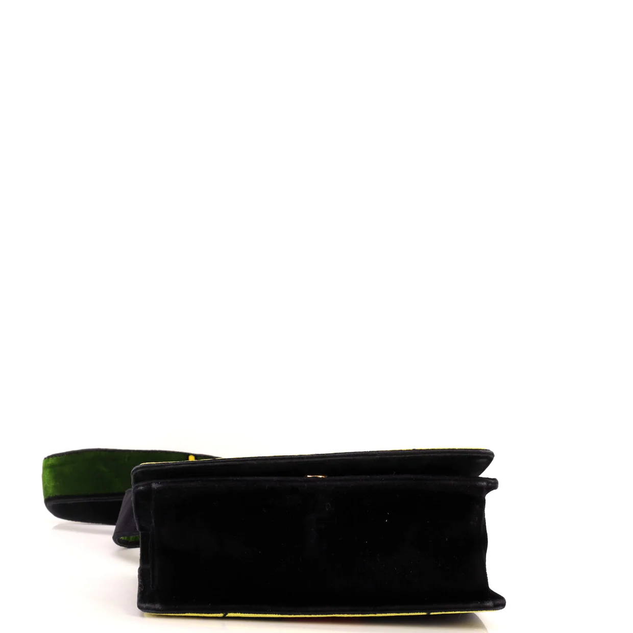 Cahier Crossbody Bag Printed Velvet Small - Deep Luxury