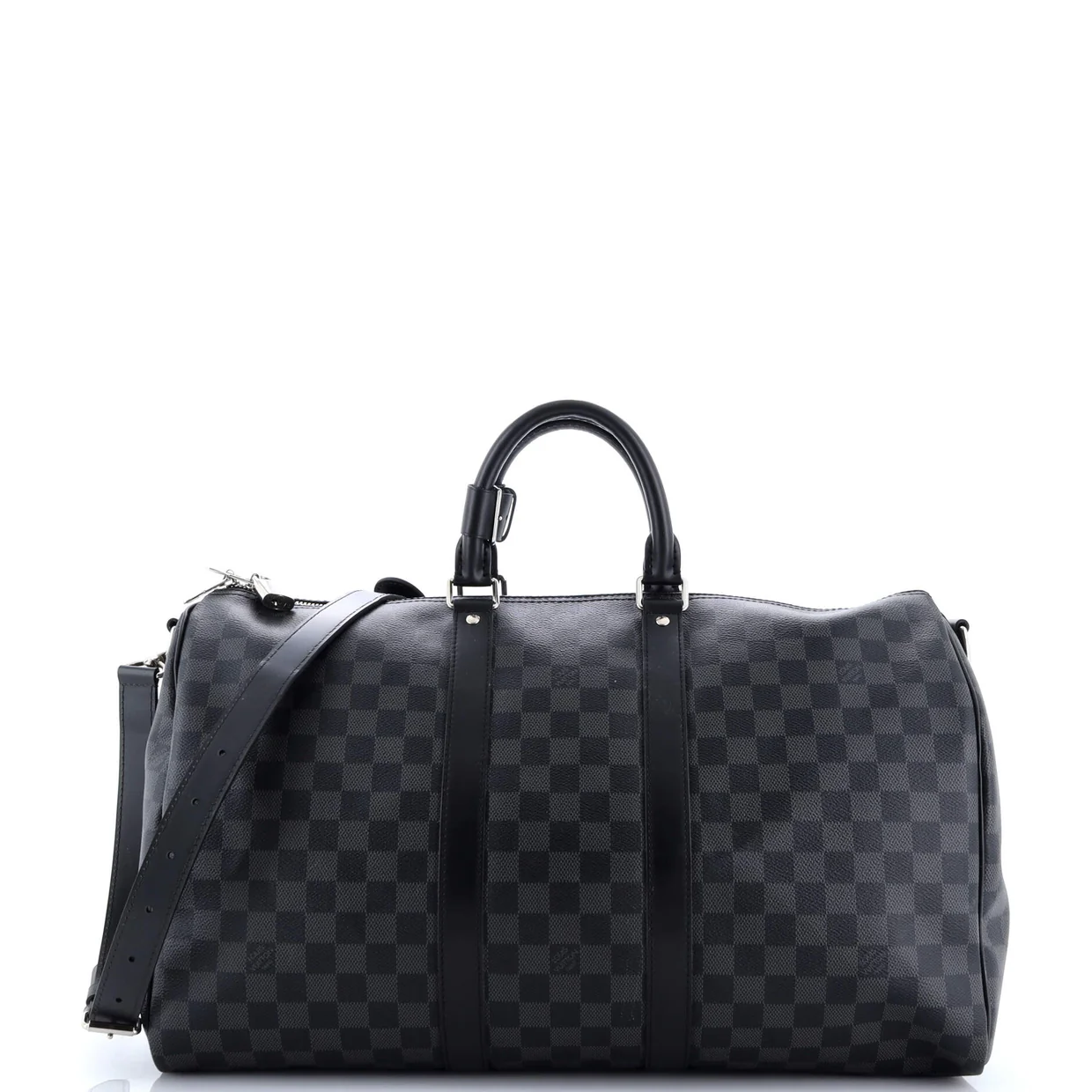 Keepall Bandouliere Bag Damier Graphite 45 - Deep Luxury
