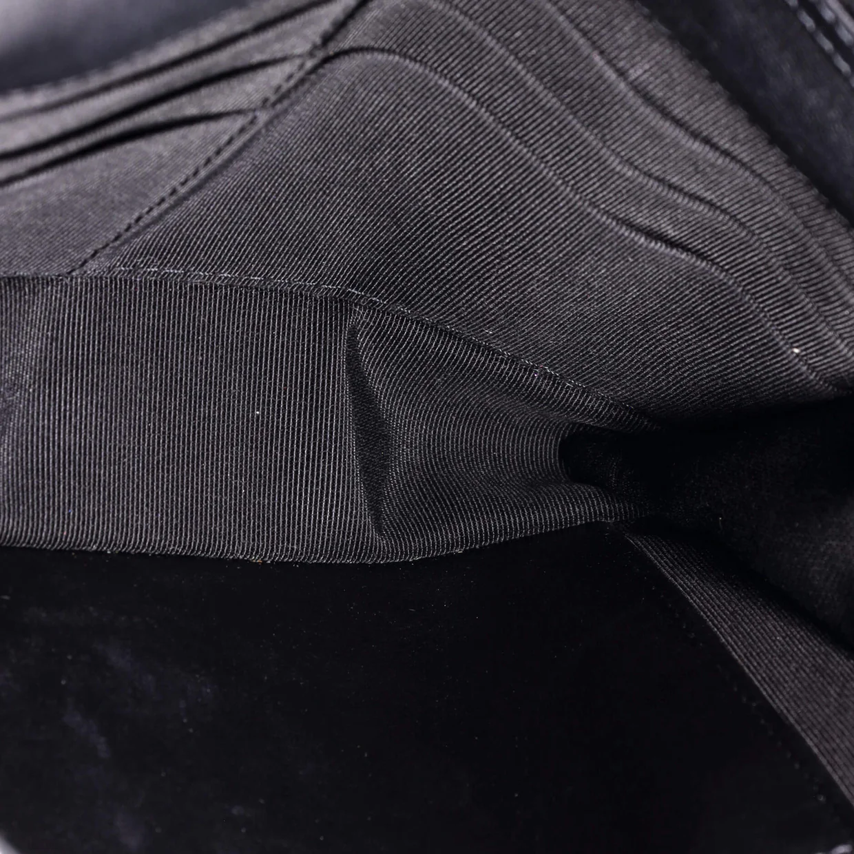 Cocostellar Wallet On Chain Quilted Suede - Deep Luxury