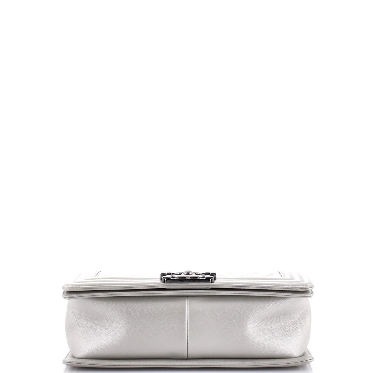 Boy Flap Bag Quilted Caviar Old Medium - Deep Luxury