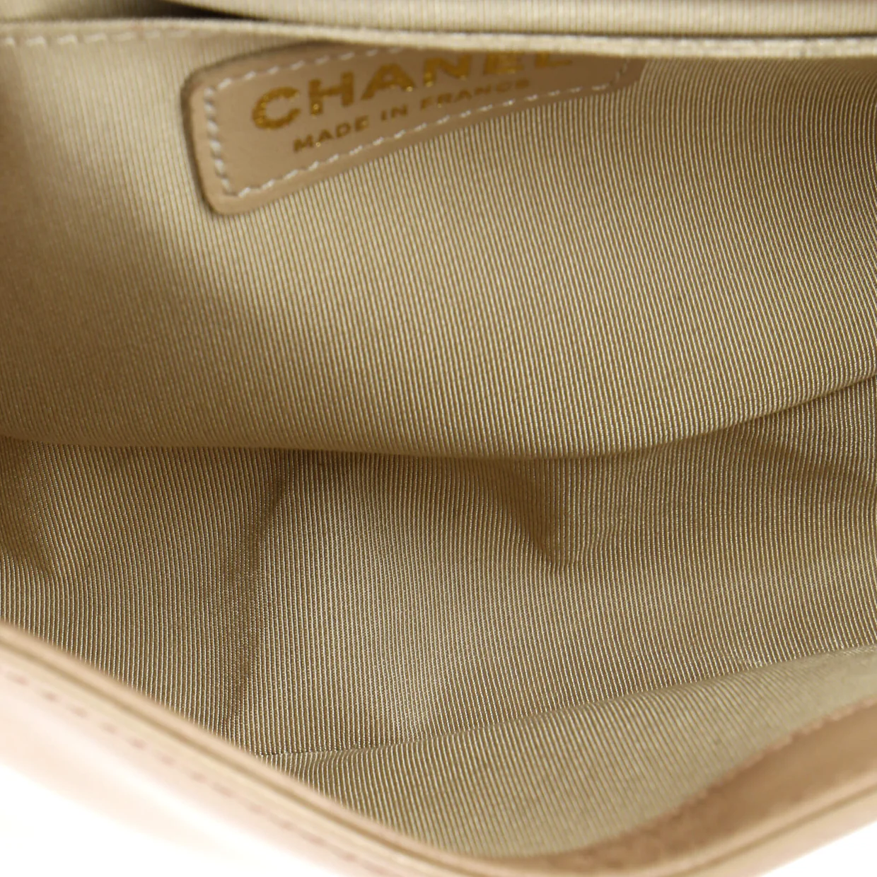 Boy Flap Bag Quilted Iridescent Glazed Calfskin Old Medium - Deep Luxury