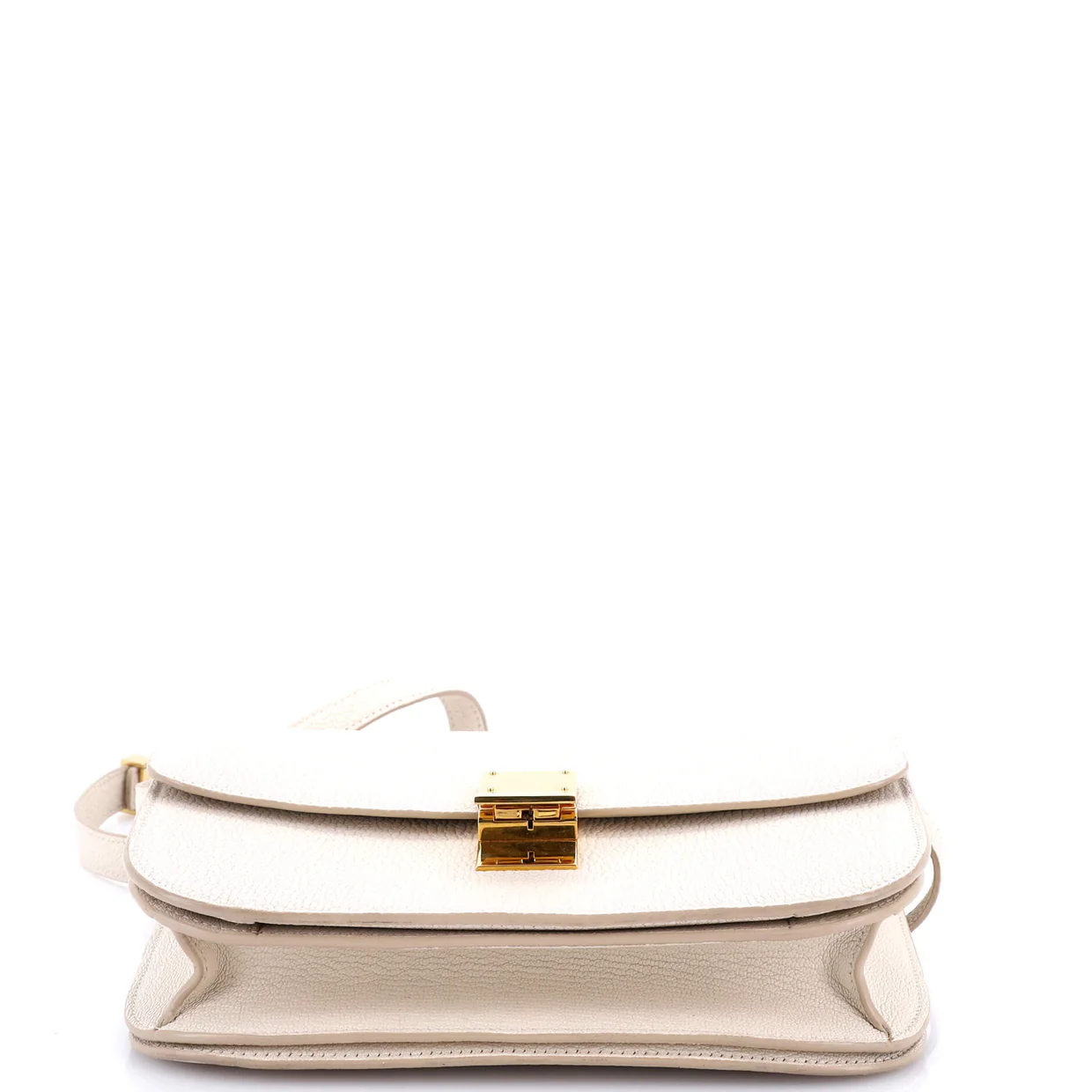 Classic Box Bag Grainy Leather Medium - Deep Luxury