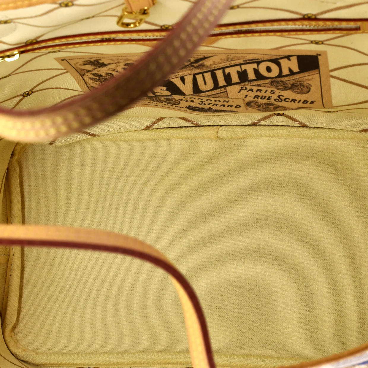 Neverfull NM Tote Limited Edition Damier Summer Trunks MM - Deep Luxury