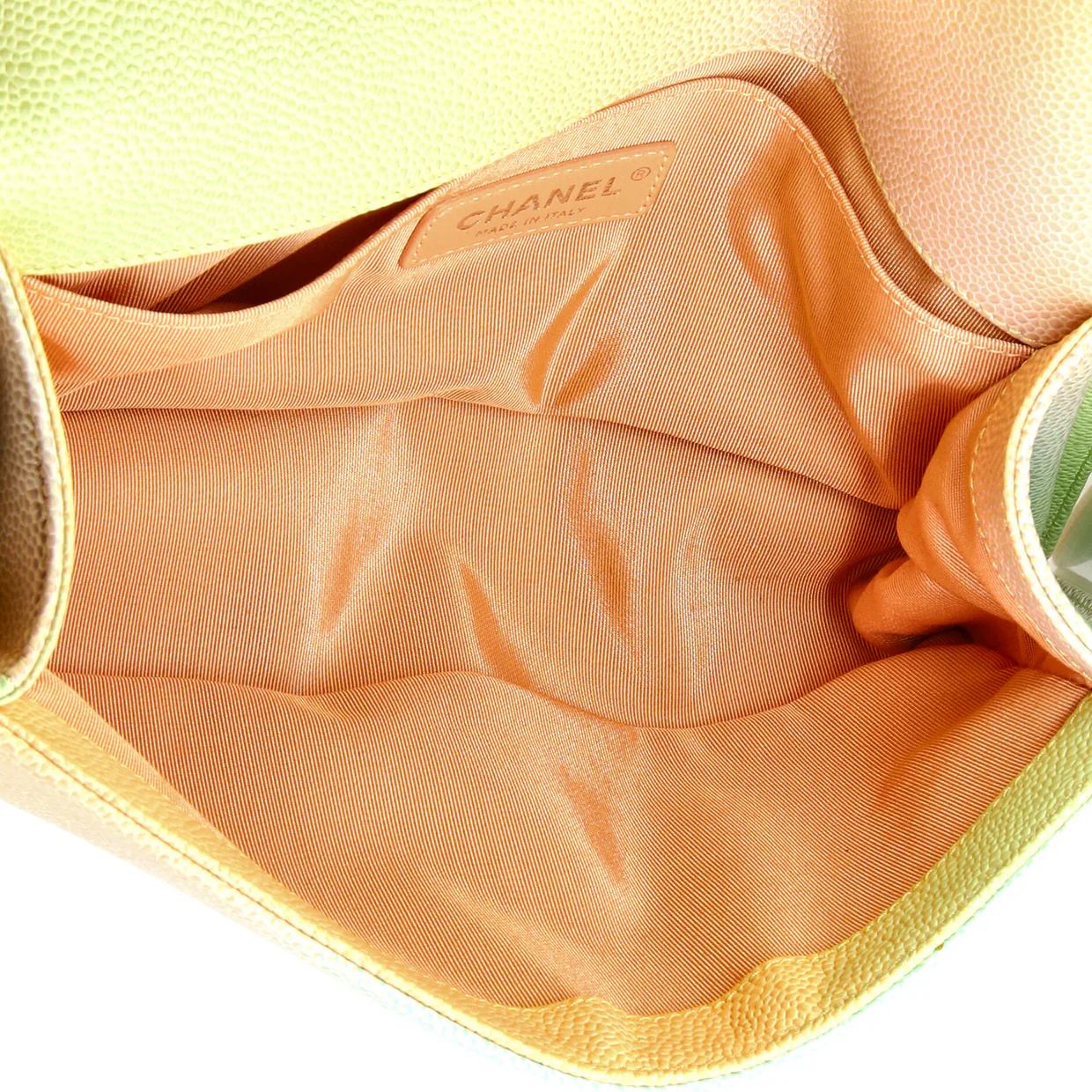 Rainbow Boy Flap Bag Quilted Painted Caviar Old Medium - Deep Luxury