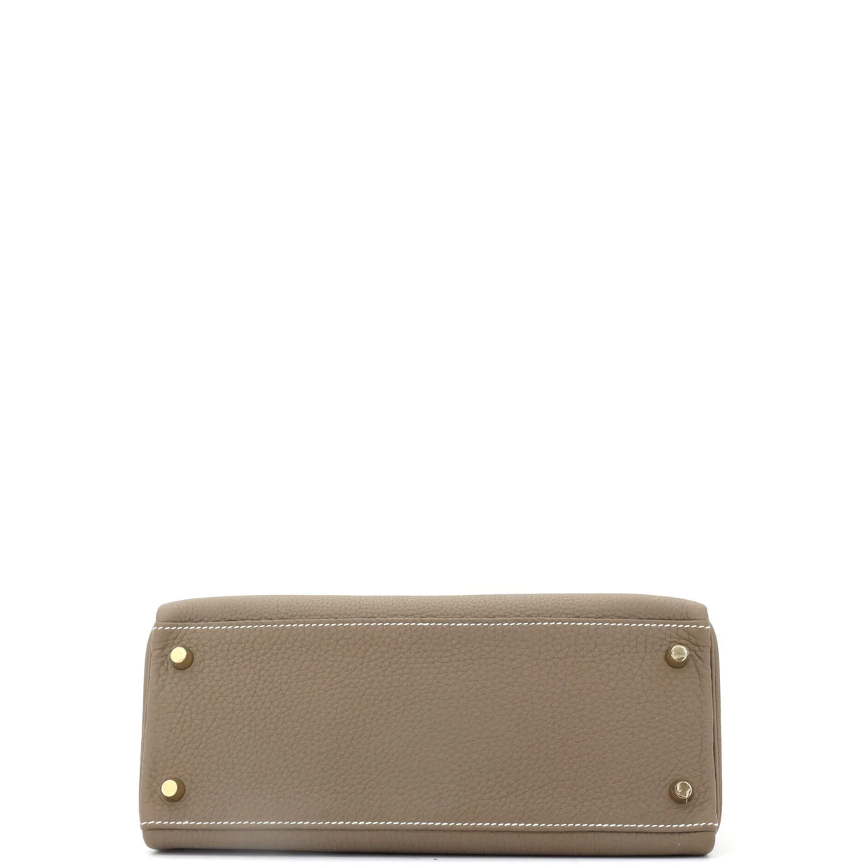 Kelly Handbag Grey Togo with Gold Hardware 28 - Deep Luxury