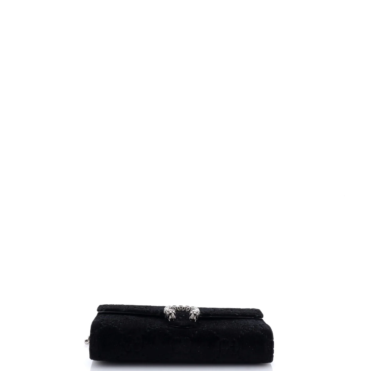 Dionysus Chain Wallet GG Velvet Small - Deep Luxury
