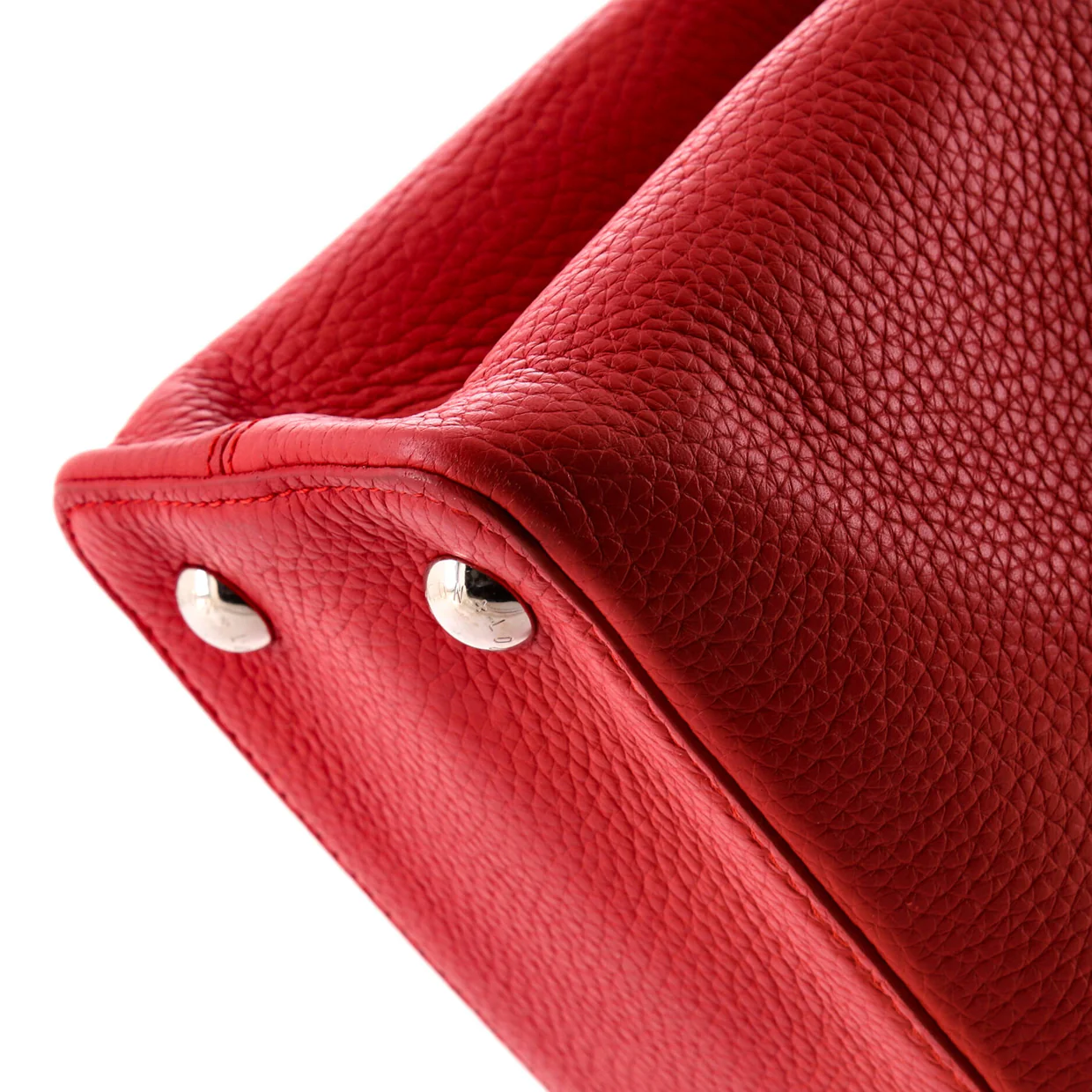 Capucines Bag Leather with Python PM - Deep Luxury