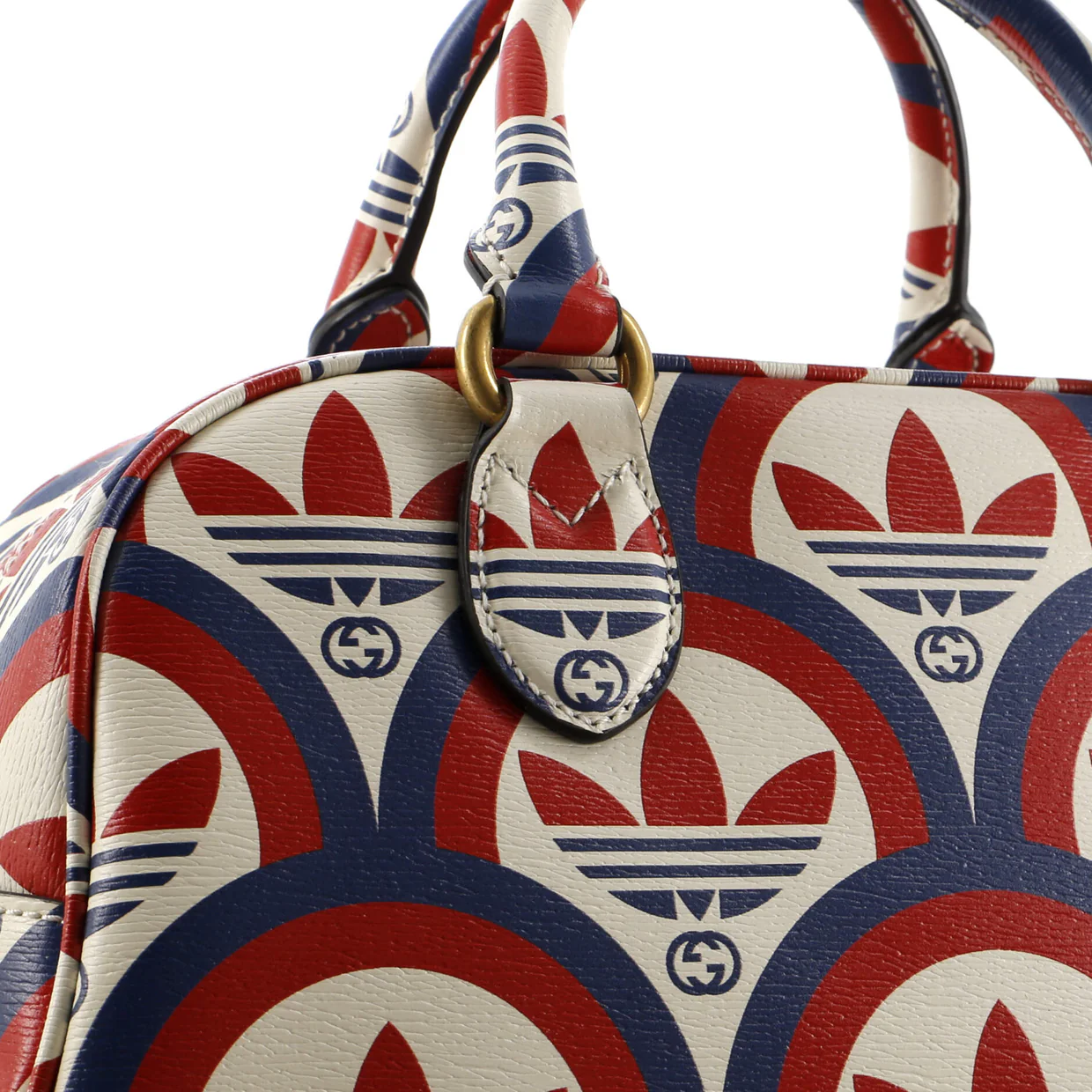 x adidas Duffle Bag Printed Leather Mini - Deep Luxury