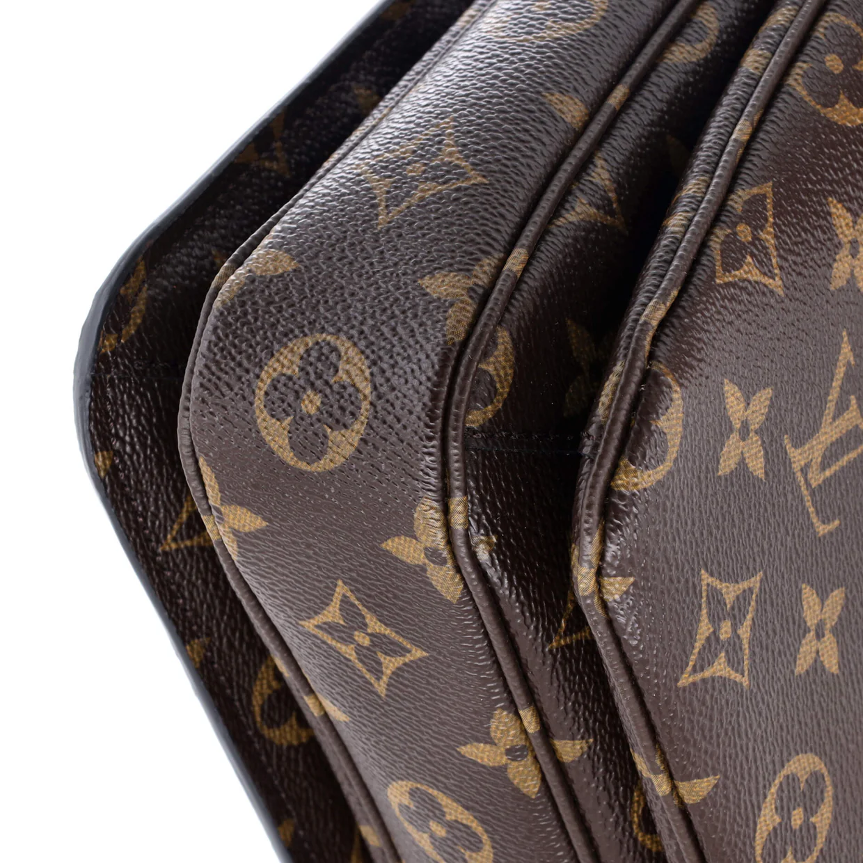 Braided Handle Pochette Metis Monogram Canvas with Leather - Deep Luxury