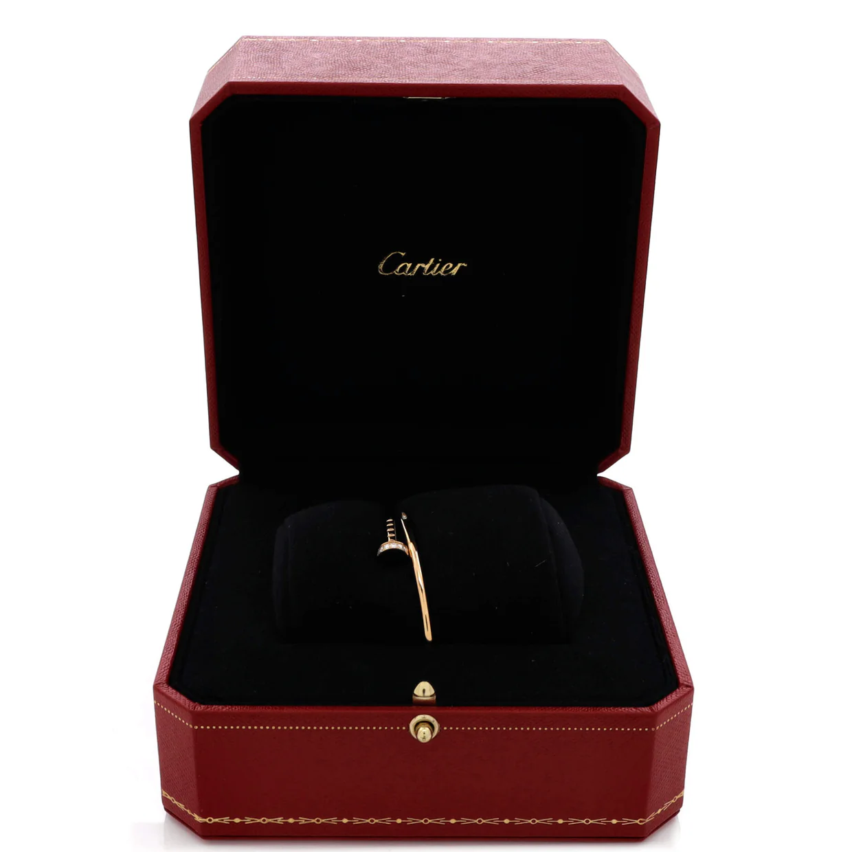 Juste un Clou Bracelet 18K Yellow Gold with Diamonds Small - Deep Luxury