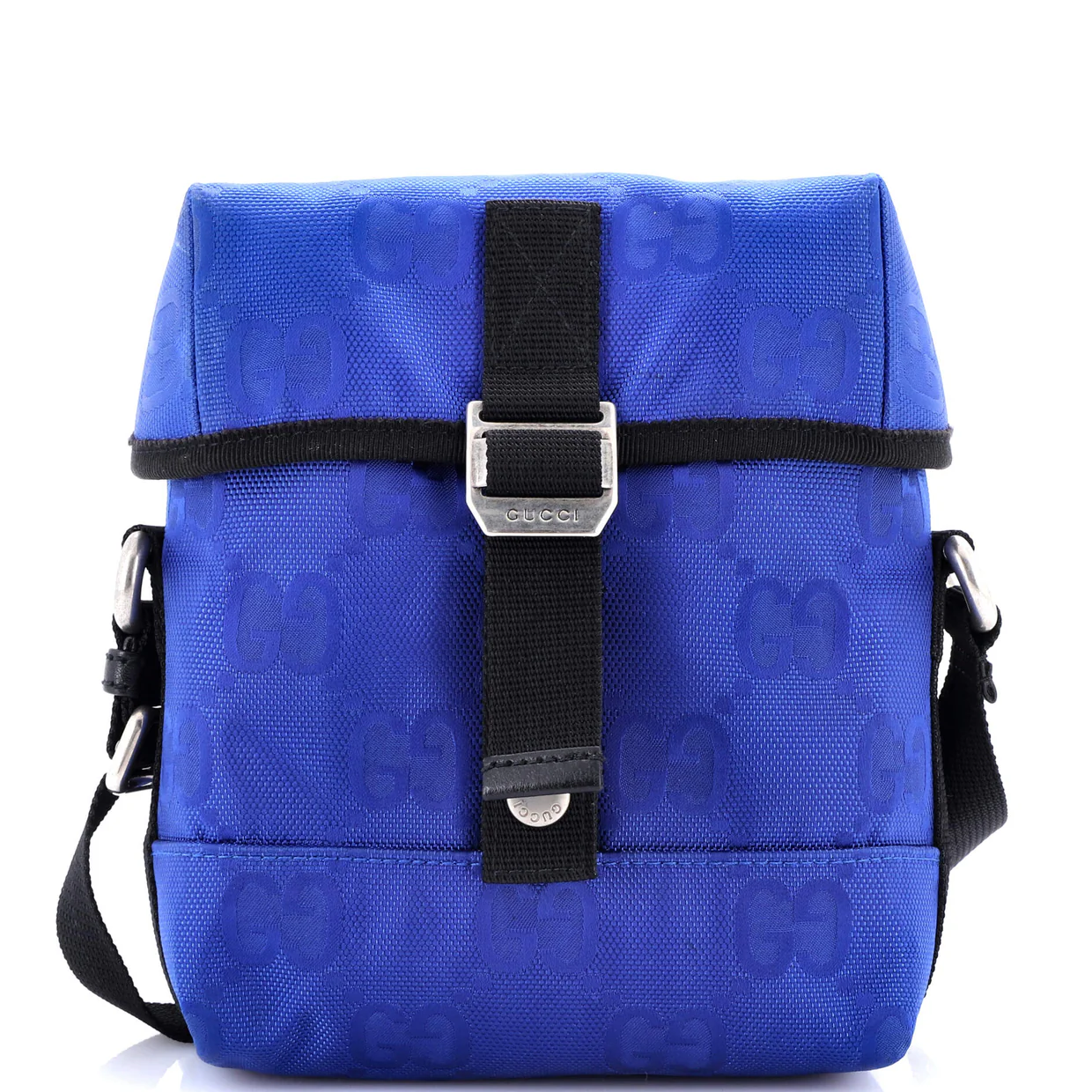 Off The Grid Buckle Messenger Bag GG Econyl - Deep Luxury