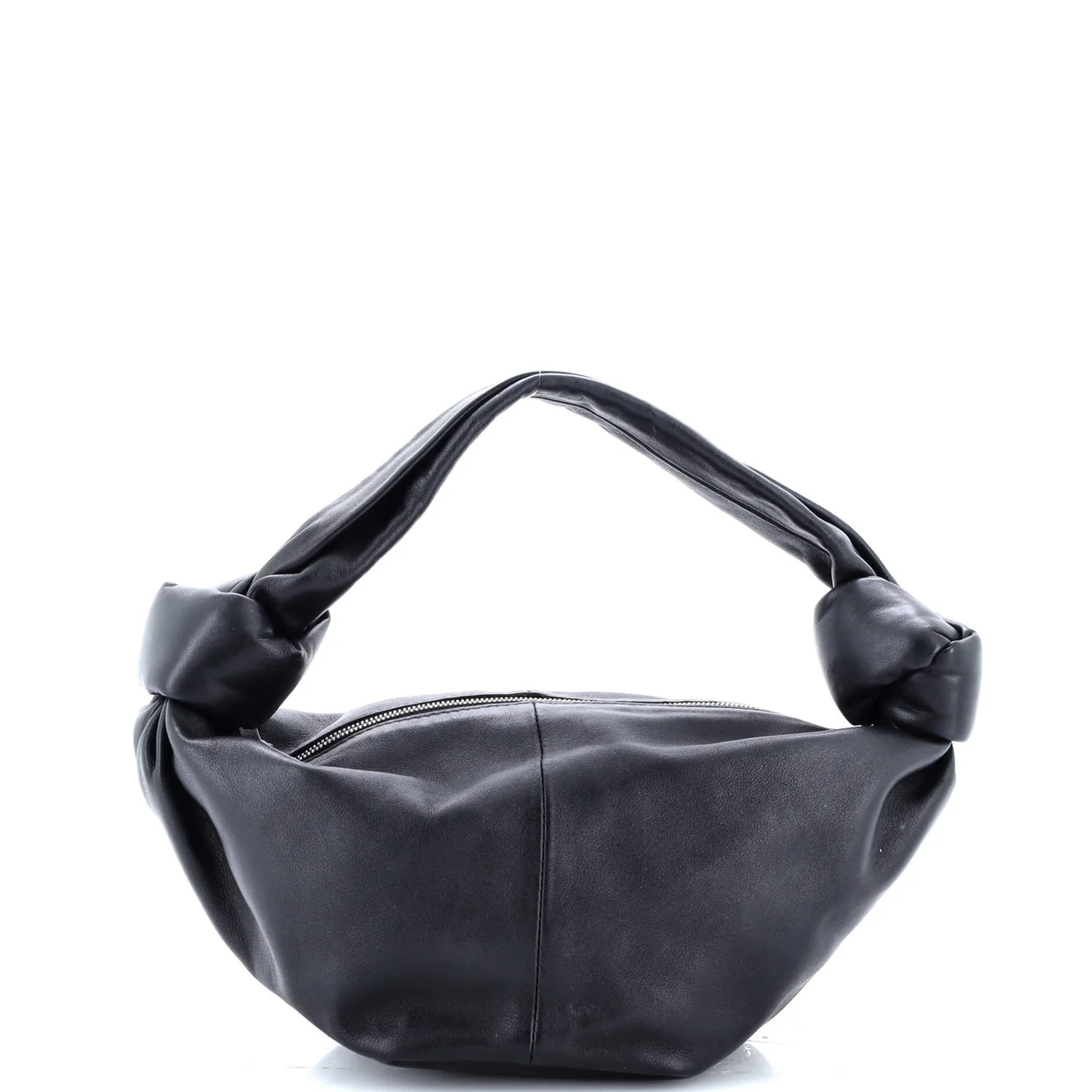 Double Knot Hobo Leather Mini - Deep Luxury