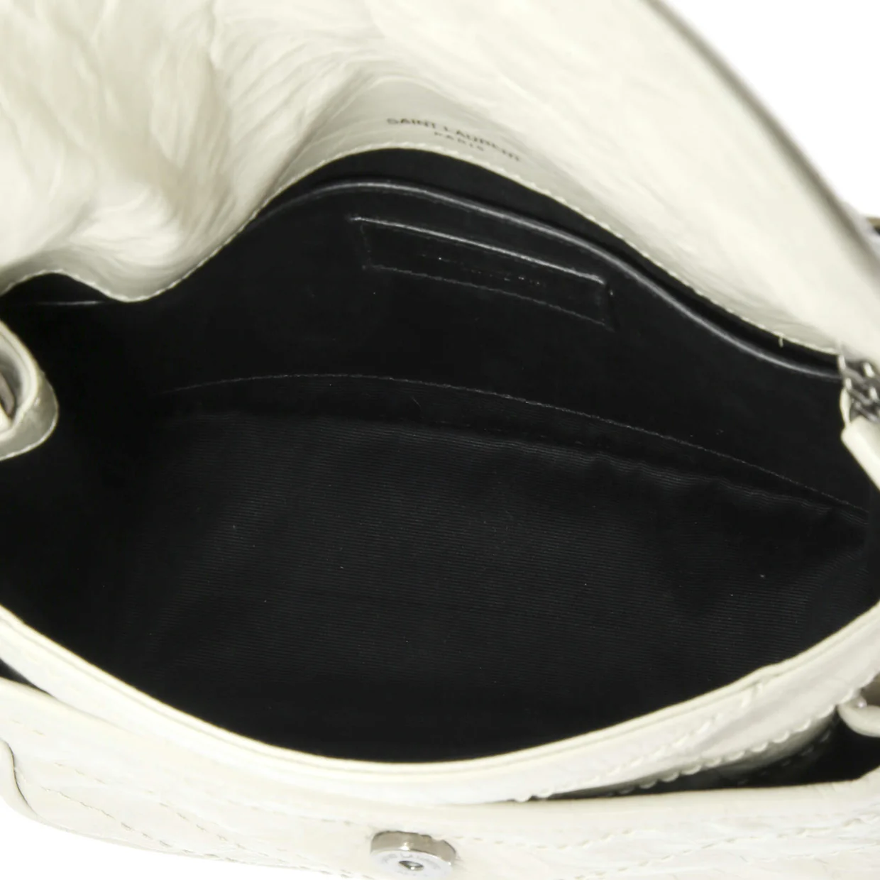 Niki Chain Flap Bag Matelasse Chevron Leather Baby - Deep Luxury