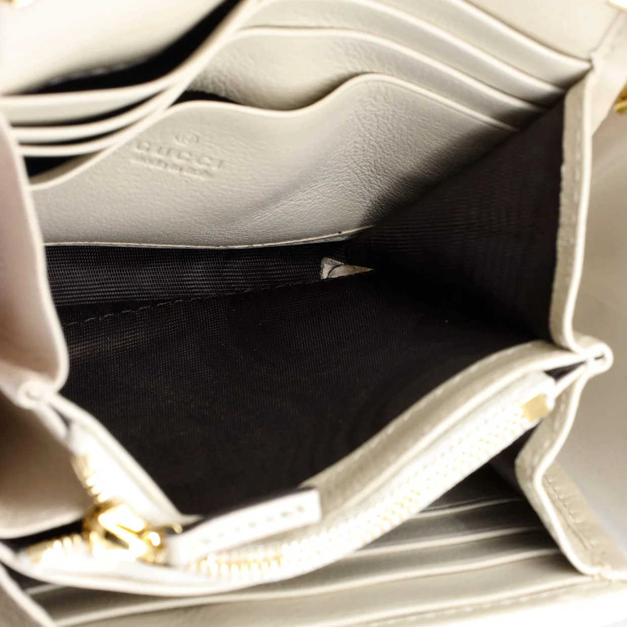 Blondie NM Wallet on Chain Leather Medium - Deep Luxury