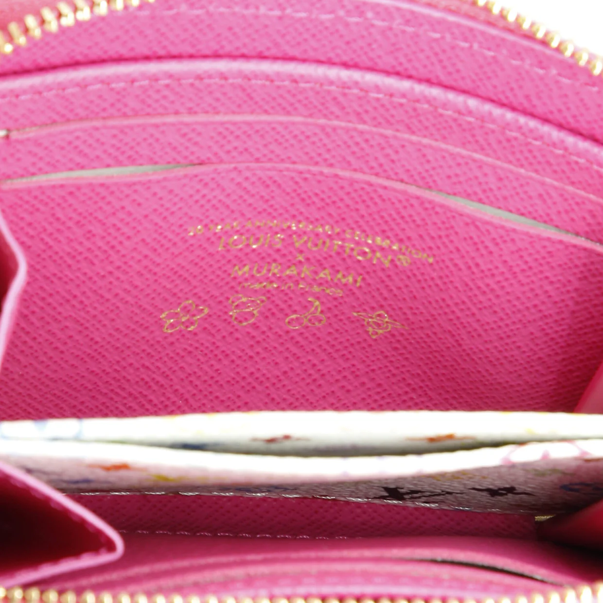 x Takashi Murakami Zippy Coin Purse Epi Leather - Deep Luxury