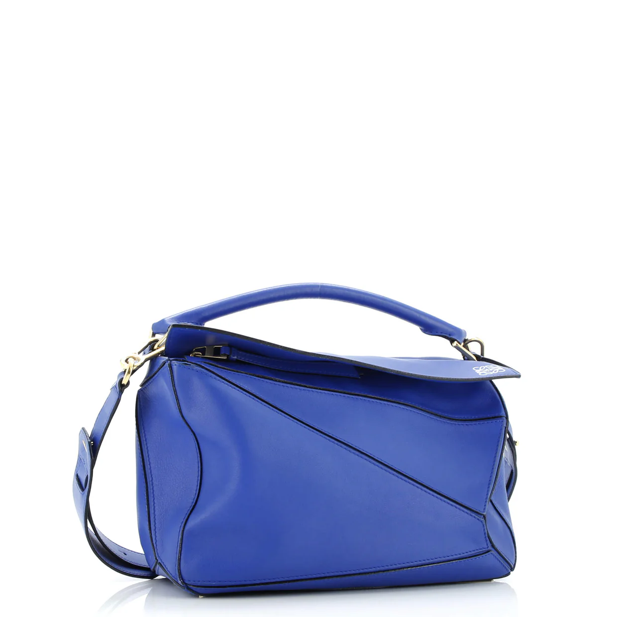 Puzzle Bag Leather Medium - Deep Luxury