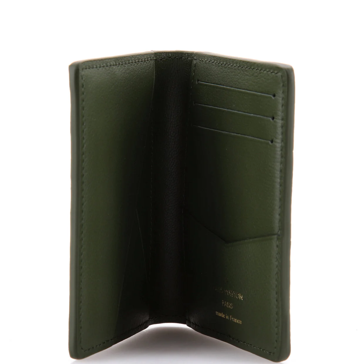 Pocket Organizer Monogram Ostrich - Deep Luxury