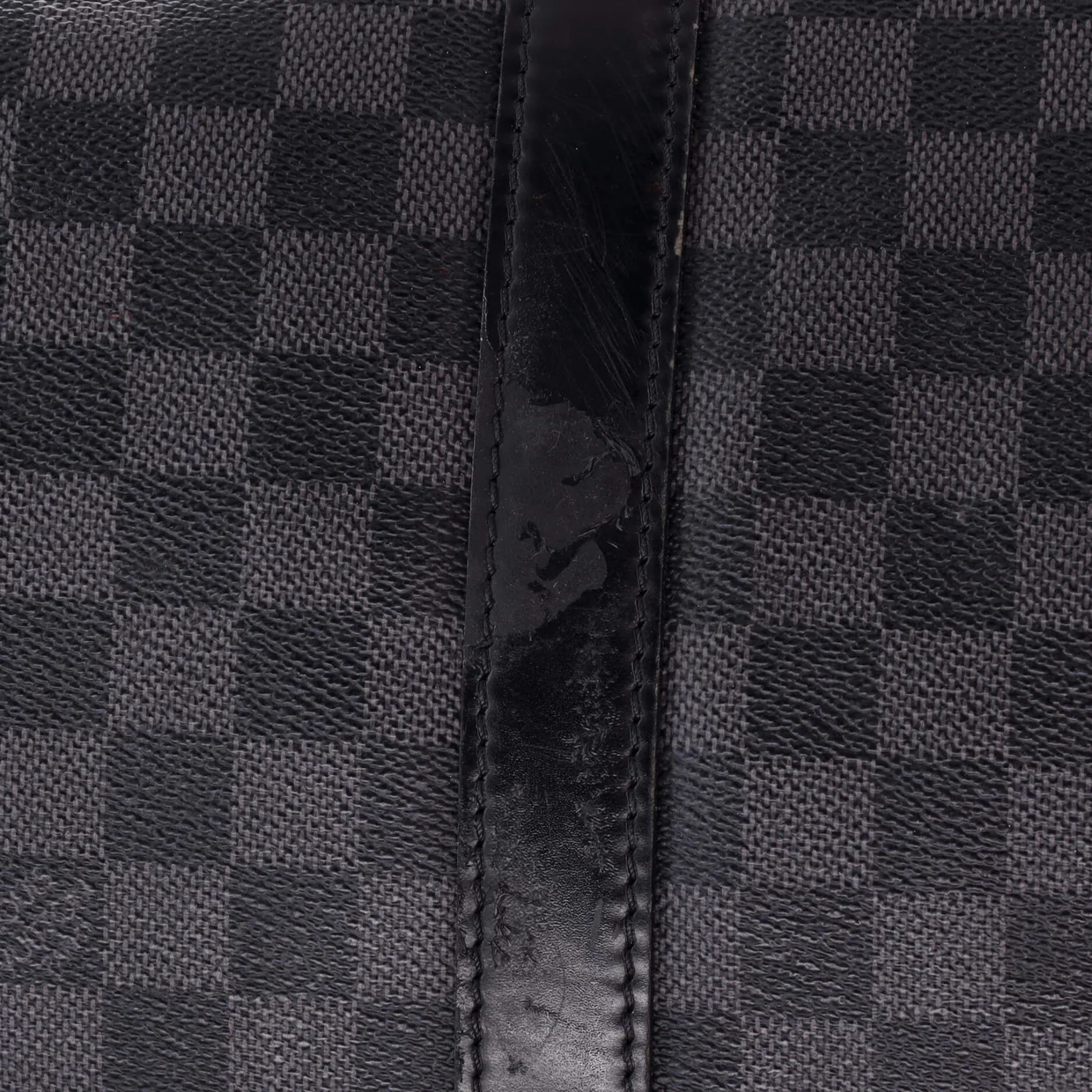 Keepall Bandouliere Bag Damier Graphite 55 - Deep Luxury