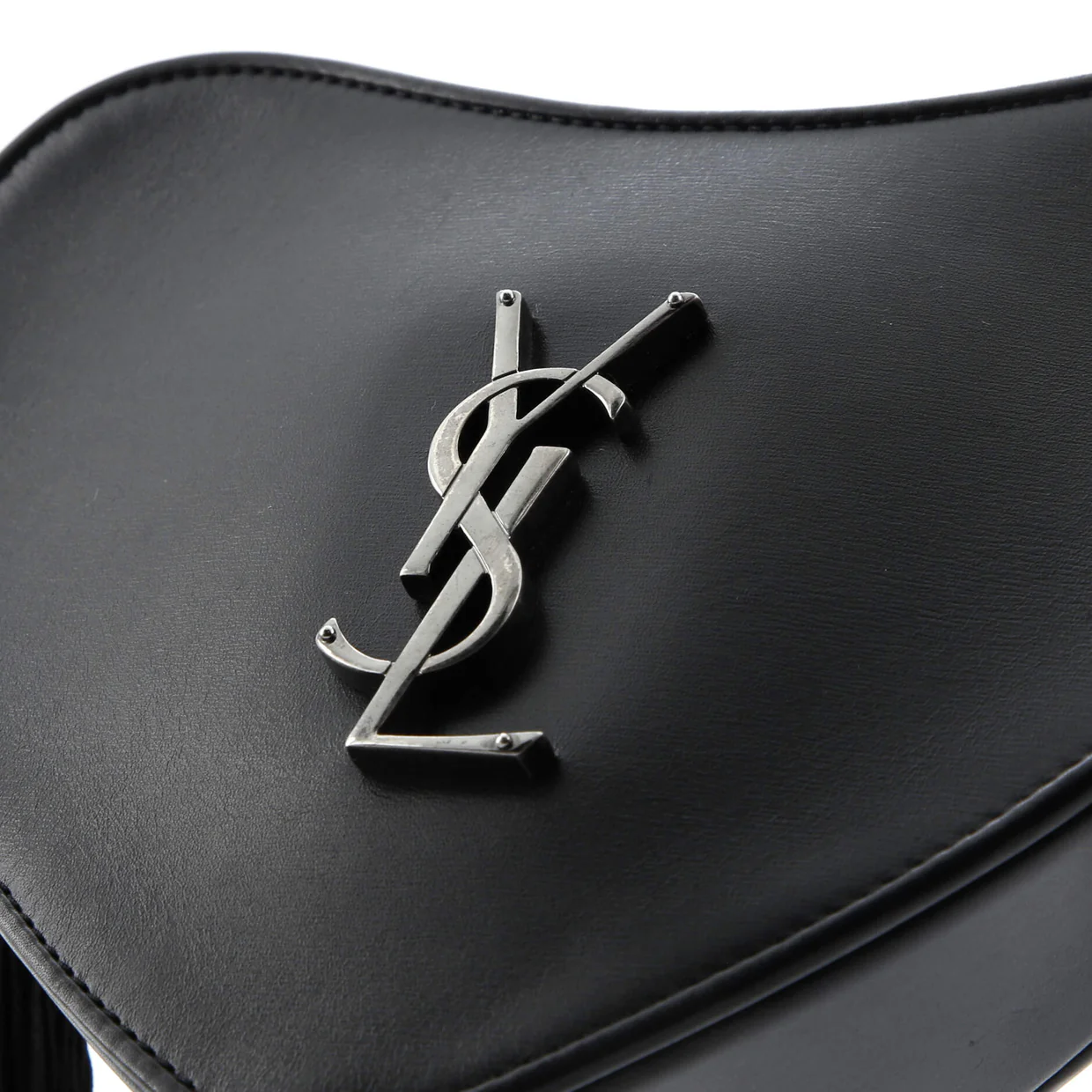 Love Heart Tassel Chain Bag Leather Small - Deep Luxury