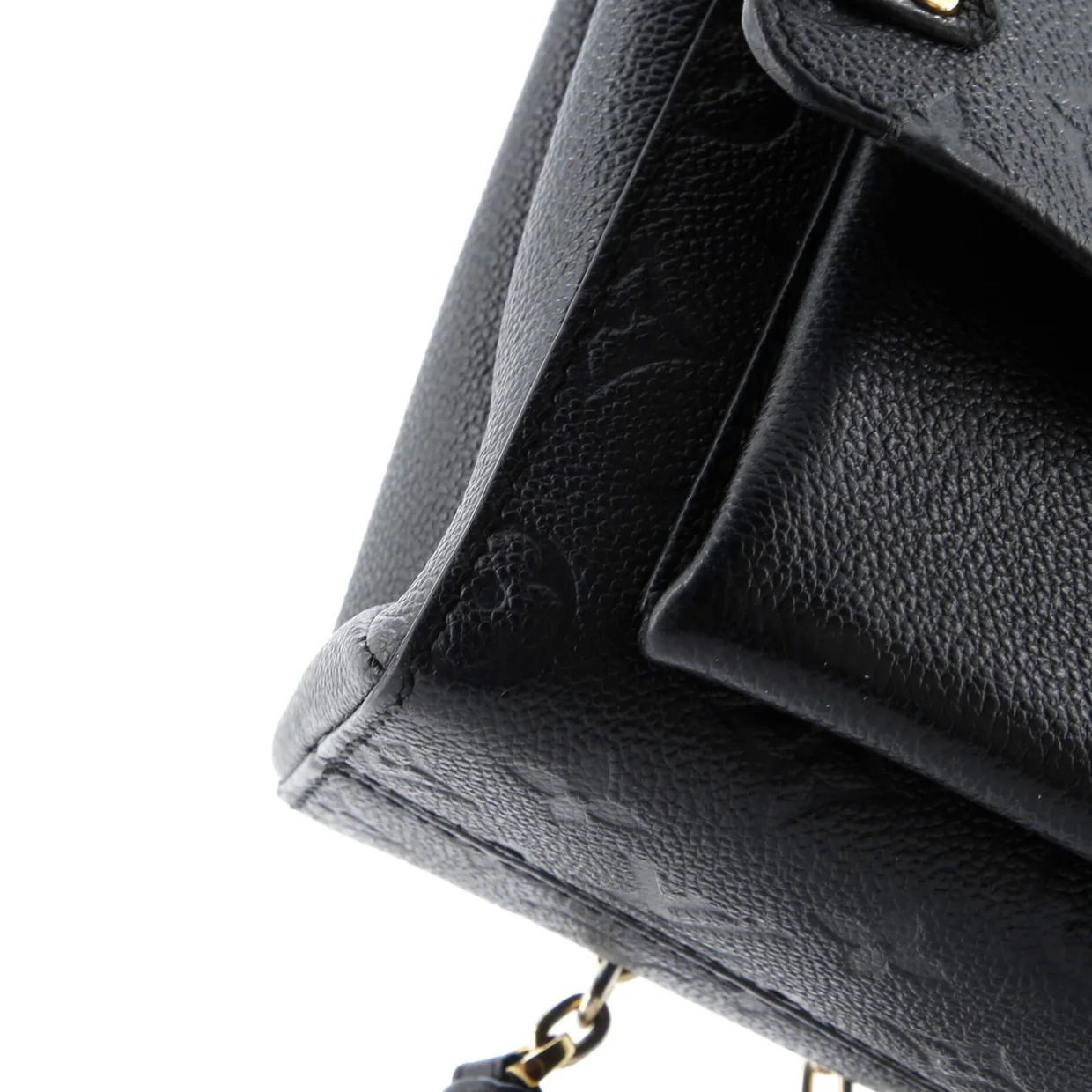 Vavin Handbag Monogram Empreinte Leather MM - Deep Luxury