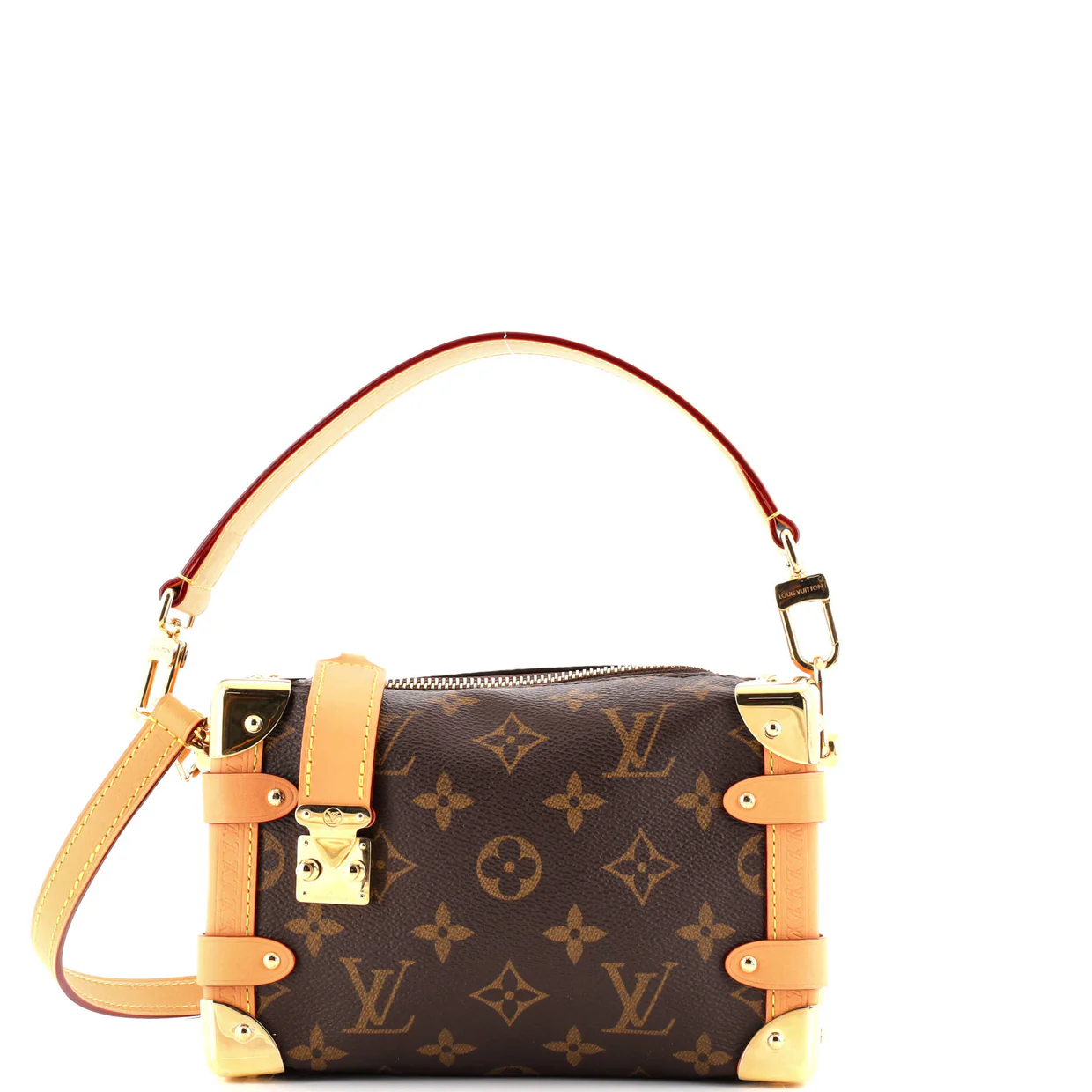 Side Trunk Handbag Monogram Canvas PM - Deep Luxury