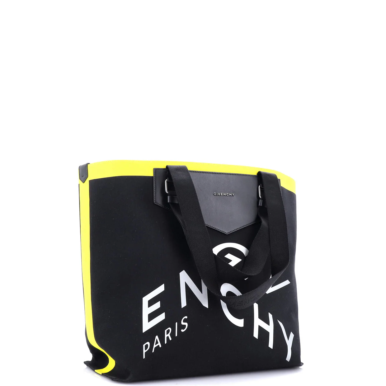 Antigona Logo Shopping Tote Printed Canvas Large - Deep Luxury