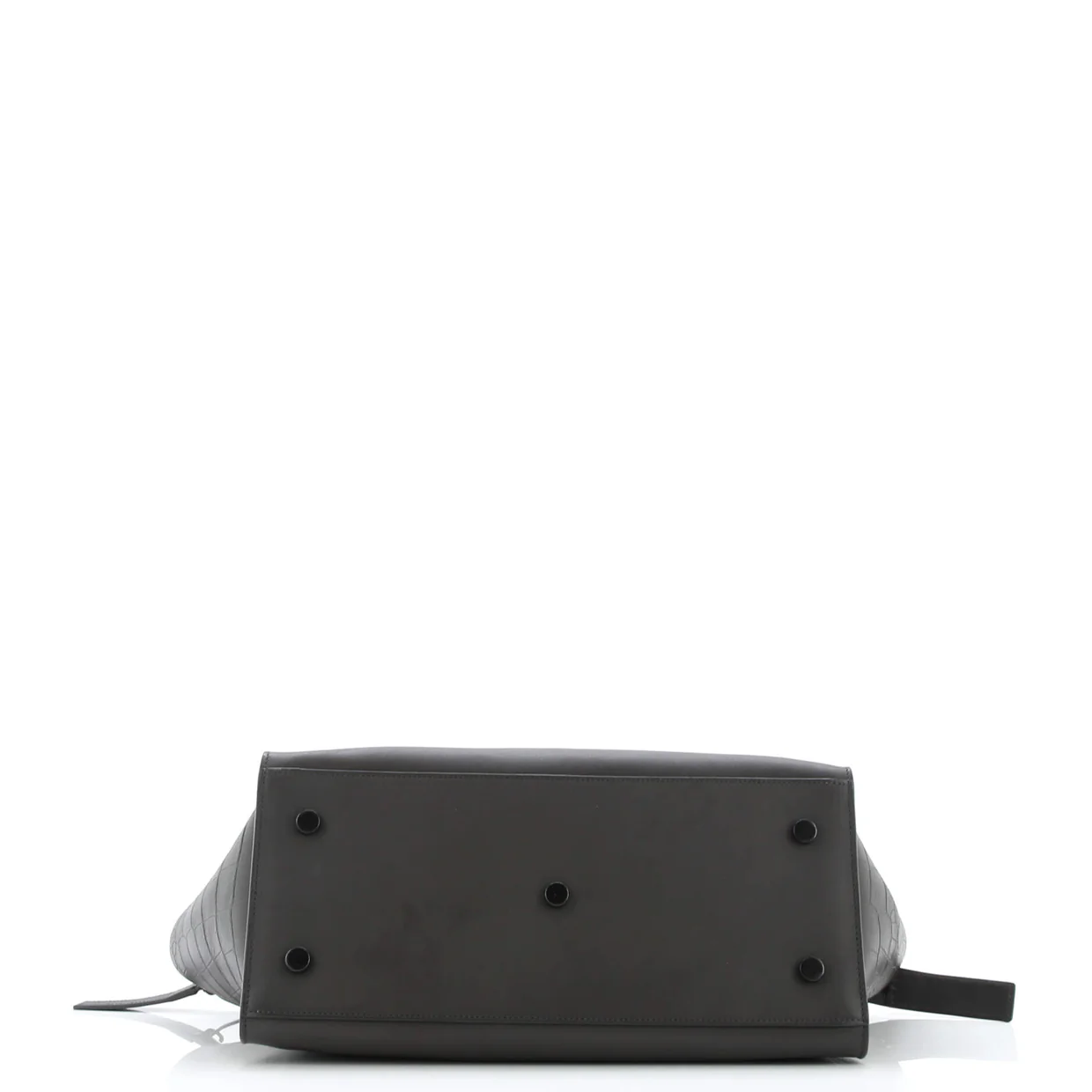 Monogram Cabas Downtown Leather with Crocodile Embossed Leather Small - Deep Luxury