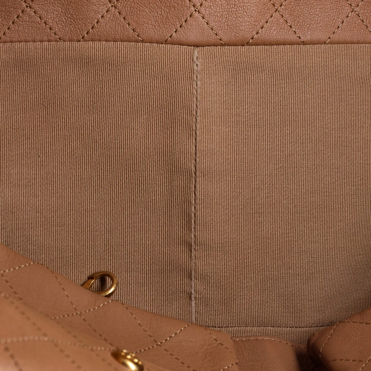 Turnlock CC Chain Shopping Tote Quilted Lambskin Medium - Deep Luxury