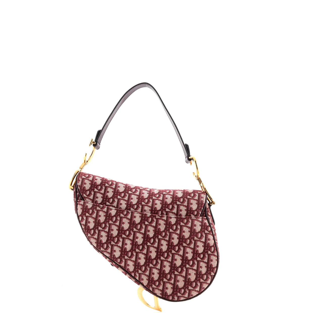 Saddle Handbag Oblique Canvas Medium - Deep Luxury