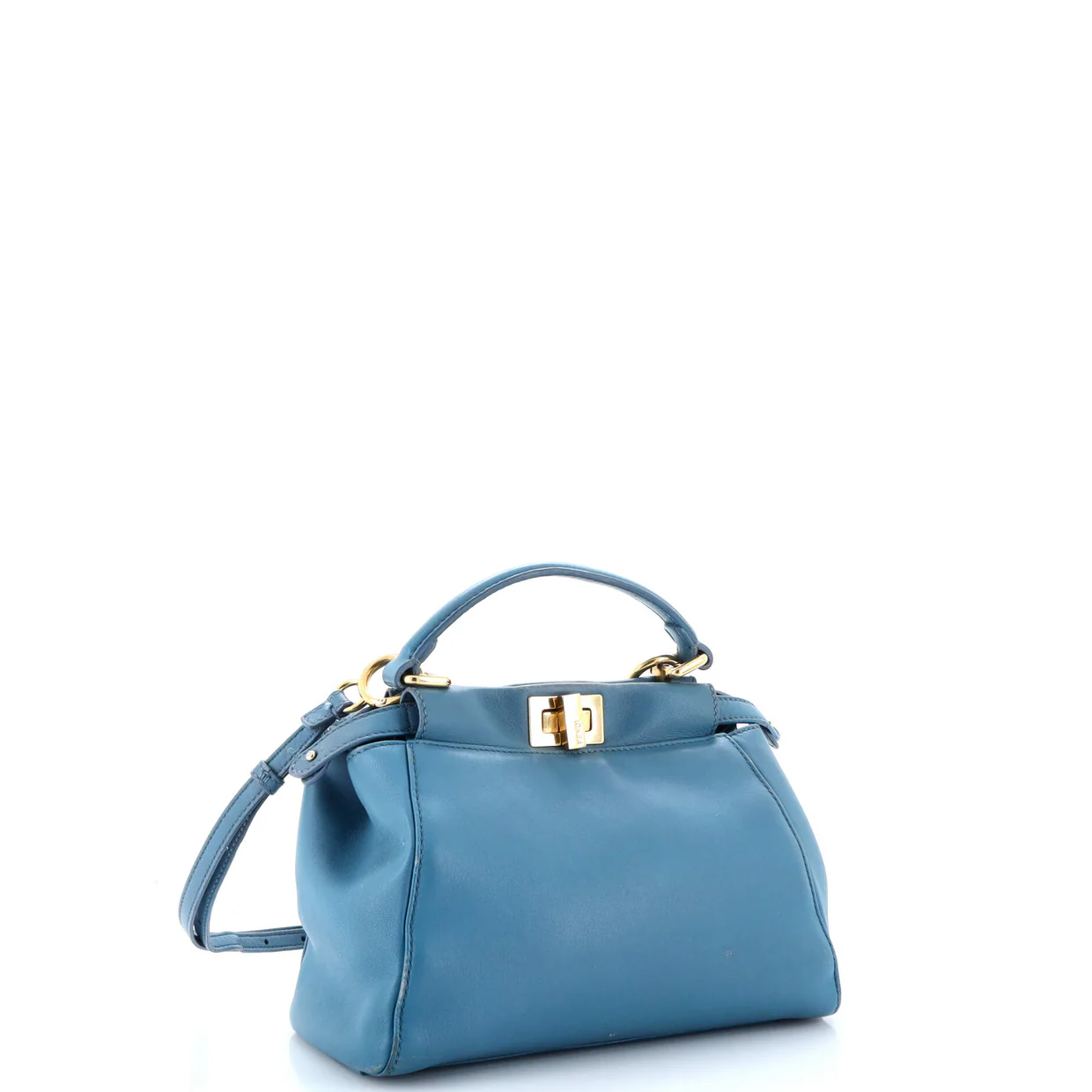 Peekaboo Bag Leather Mini - Deep Luxury
