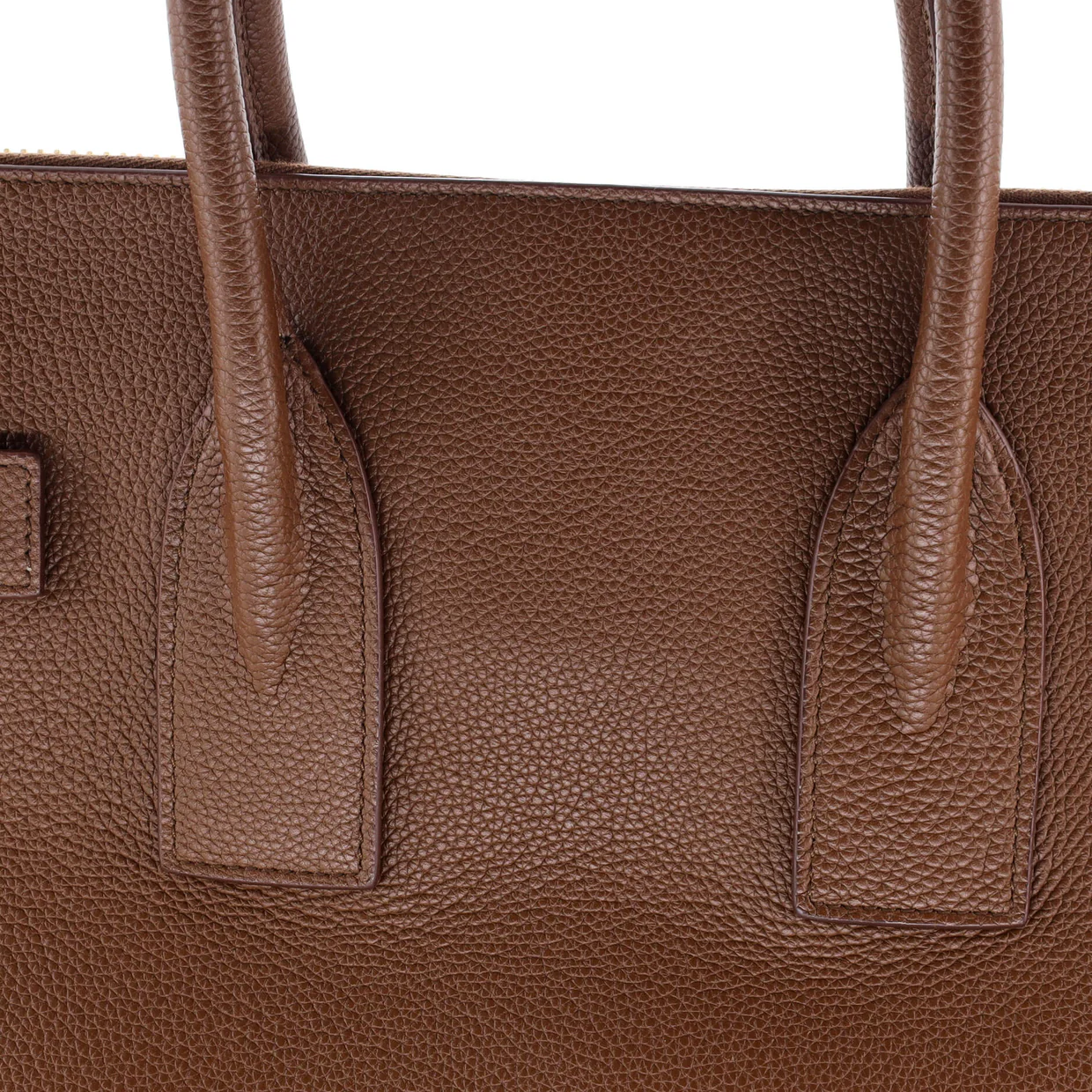 Sac de Jour Souple Zip Tote Leather North South - Deep Luxury