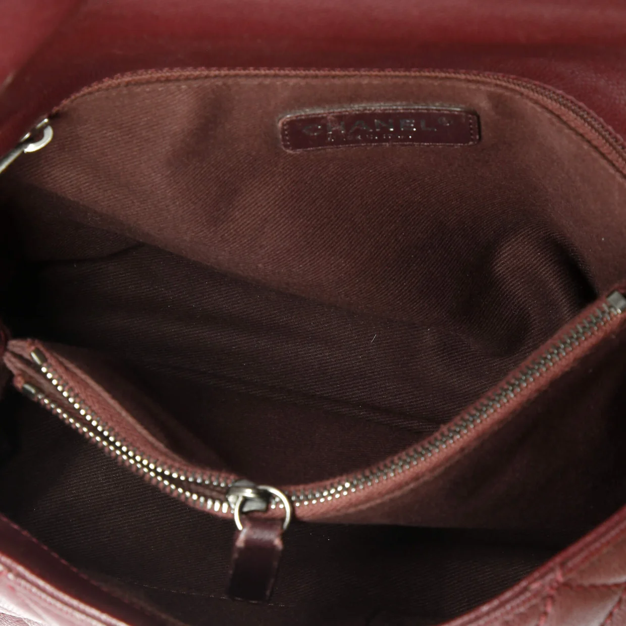 Coco Top Handle Bag Quilted Caviar Small - Deep Luxury