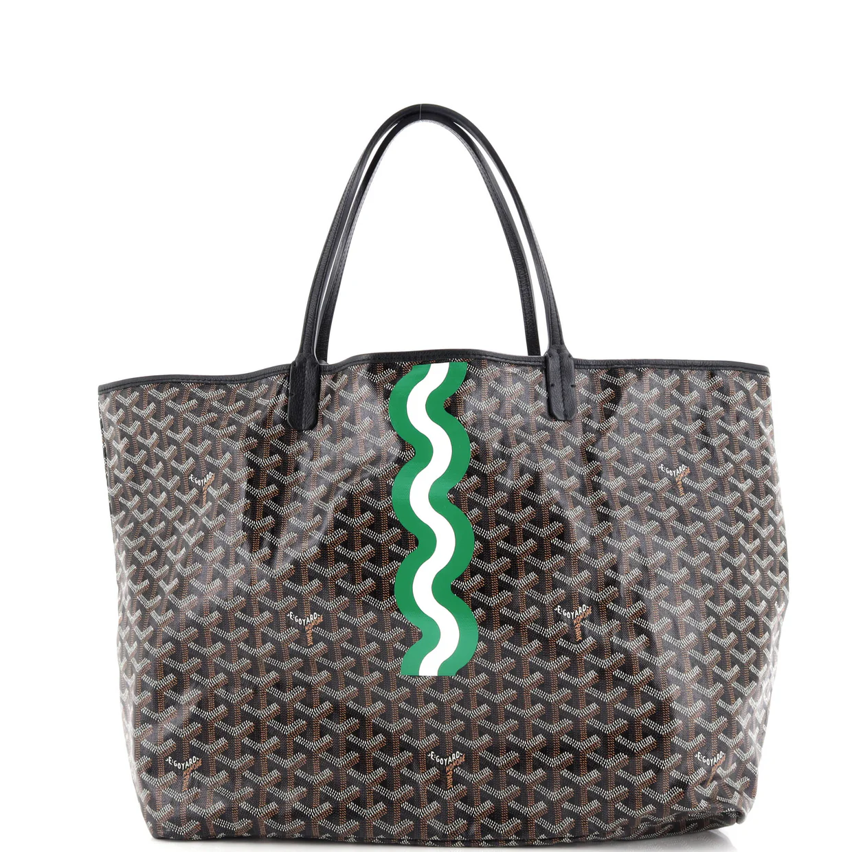 Saint Louis Tote Printed Coated Canvas PM - Deep Luxury