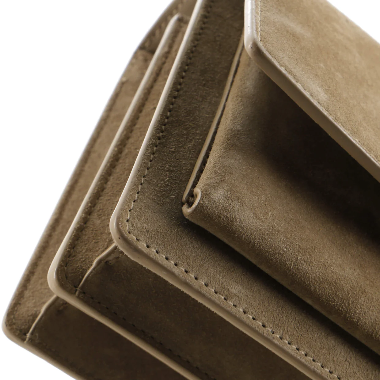 Sunset Crossbody Bag Suede Small - Deep Luxury