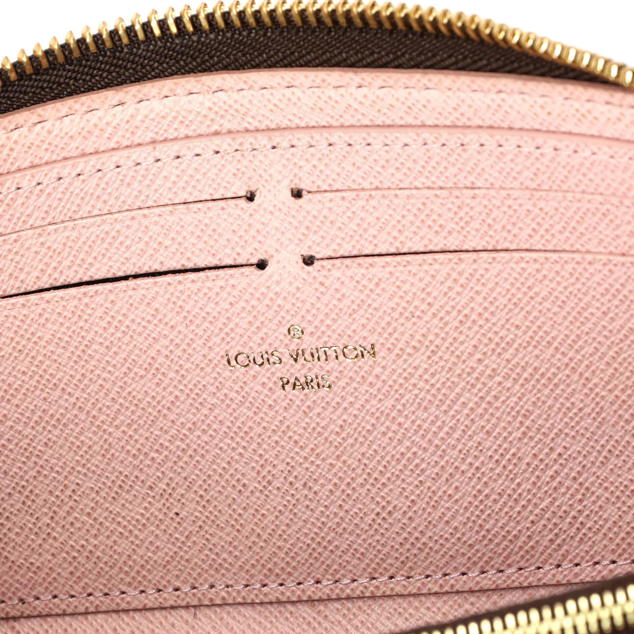 Clemence Wallet Damier - Deep Luxury