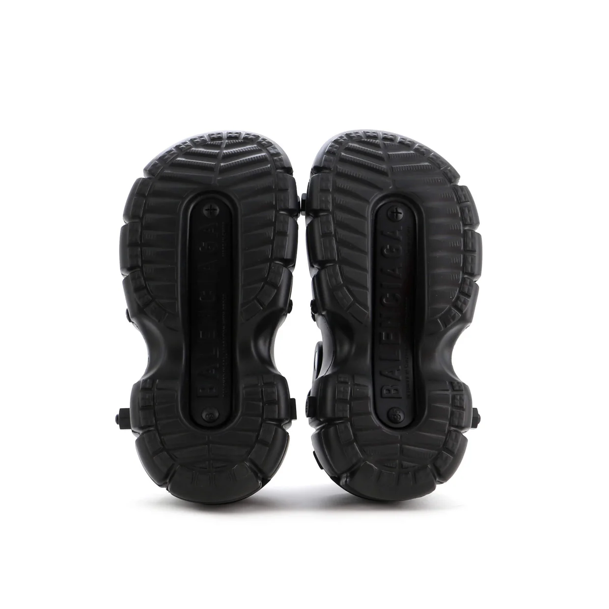 x Crocs Hardcrocs Platform Sandals Rubber - Deep Luxury